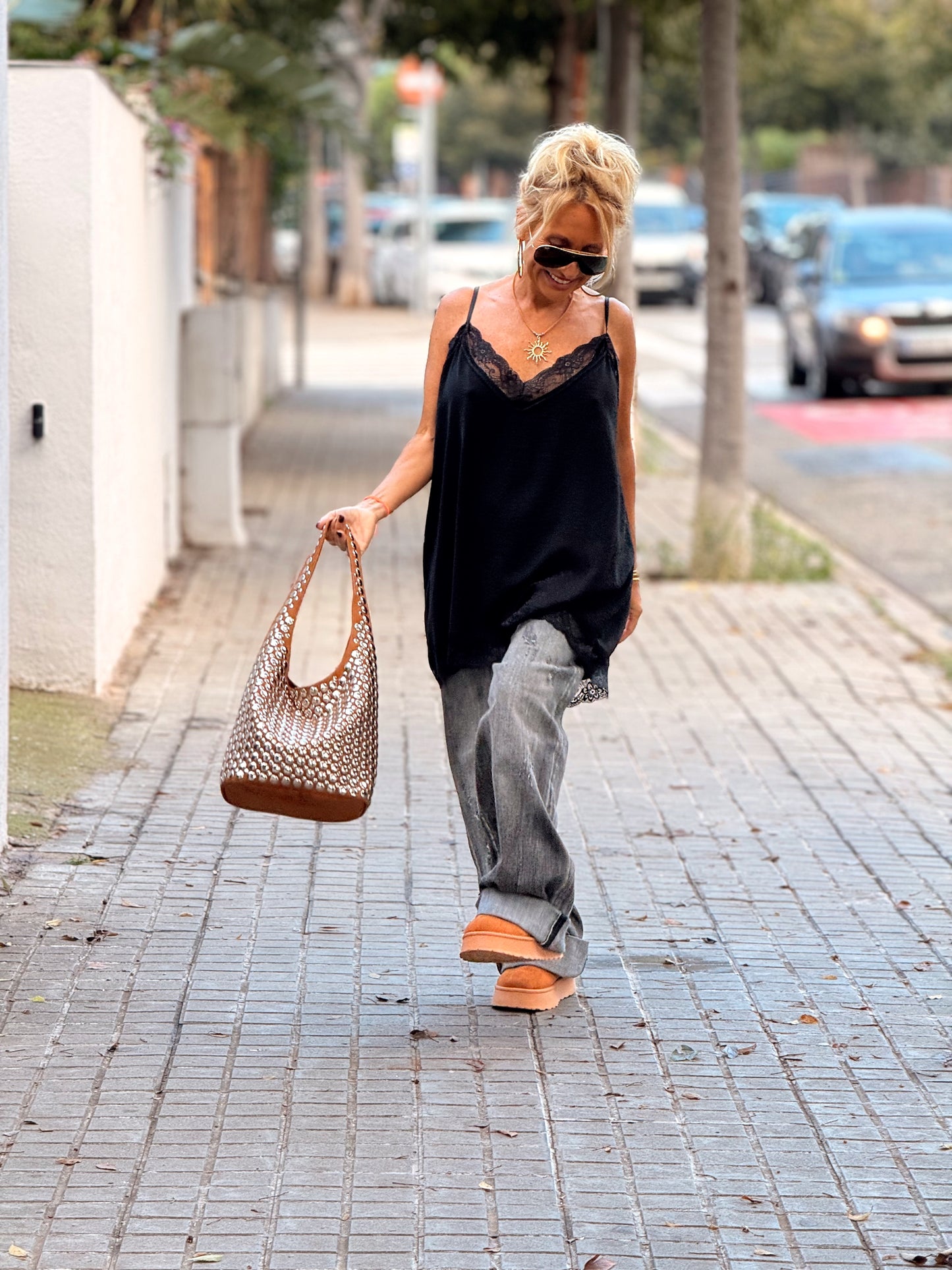 TOP LENCERO SUPER OVERSIZE LUISA MULTICOLOR