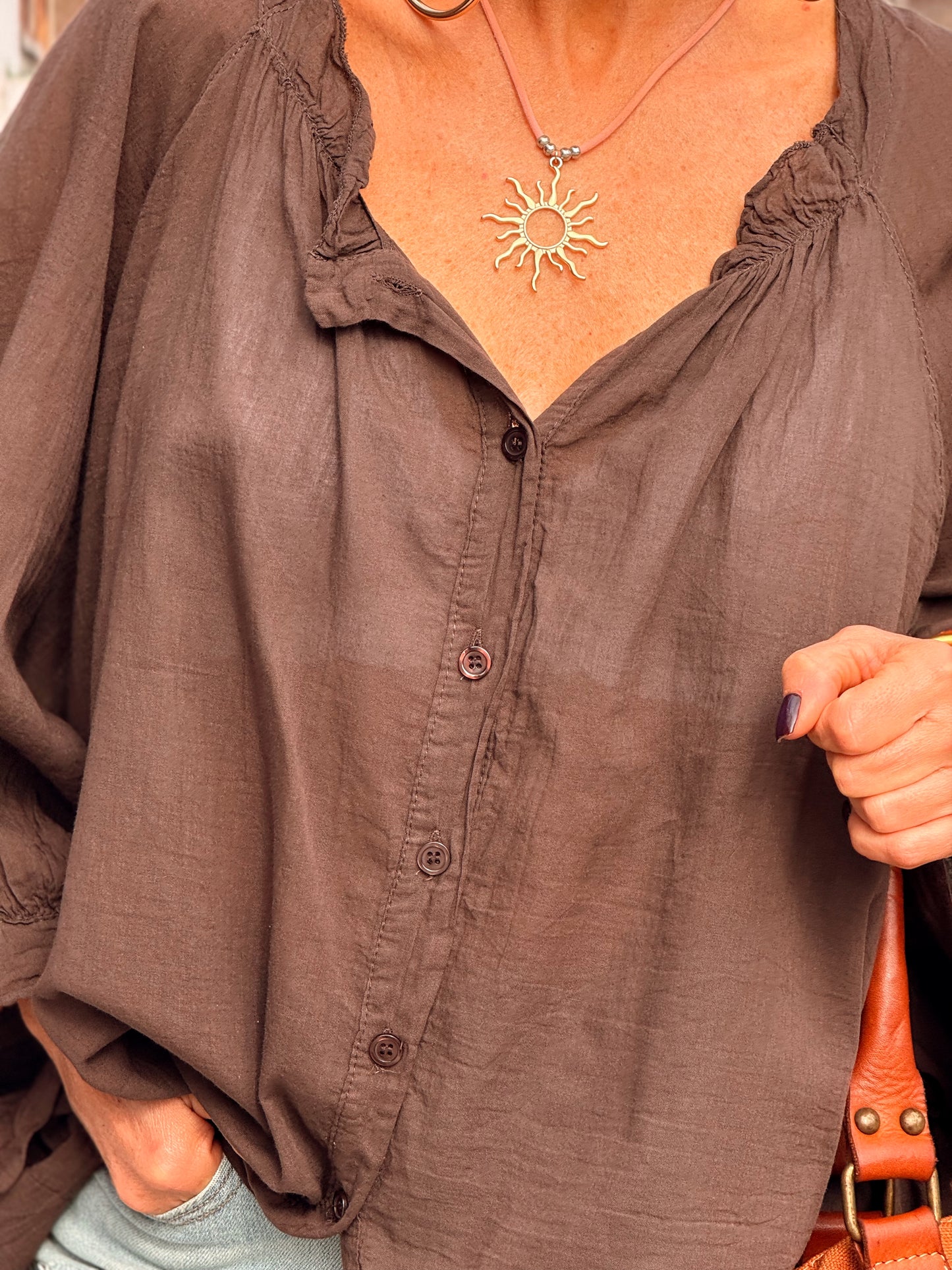 BLUSA OVERSIZE NINA MULTICOLOR