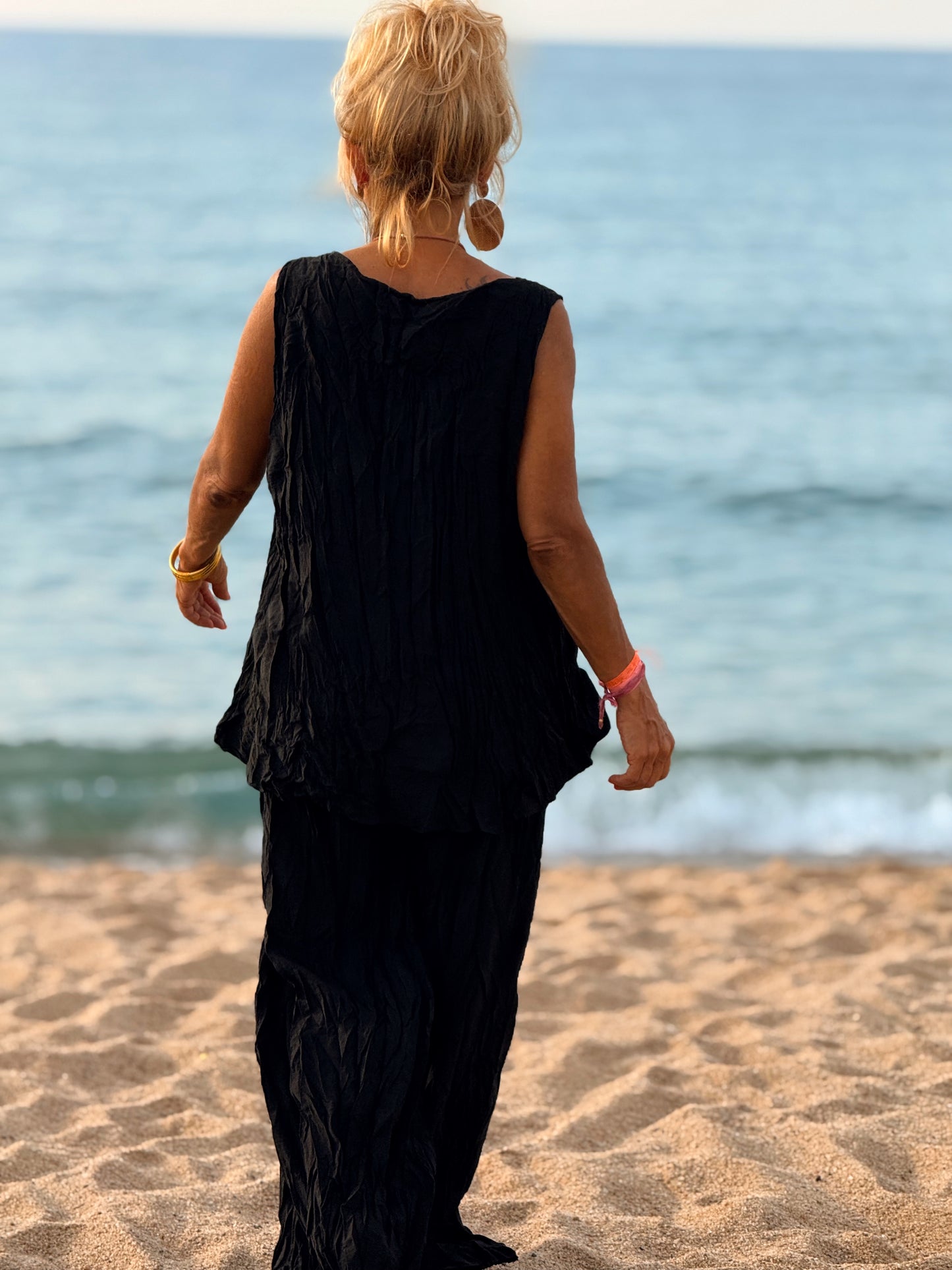 CONJUNTO ARRUGADO MULTICOLOR