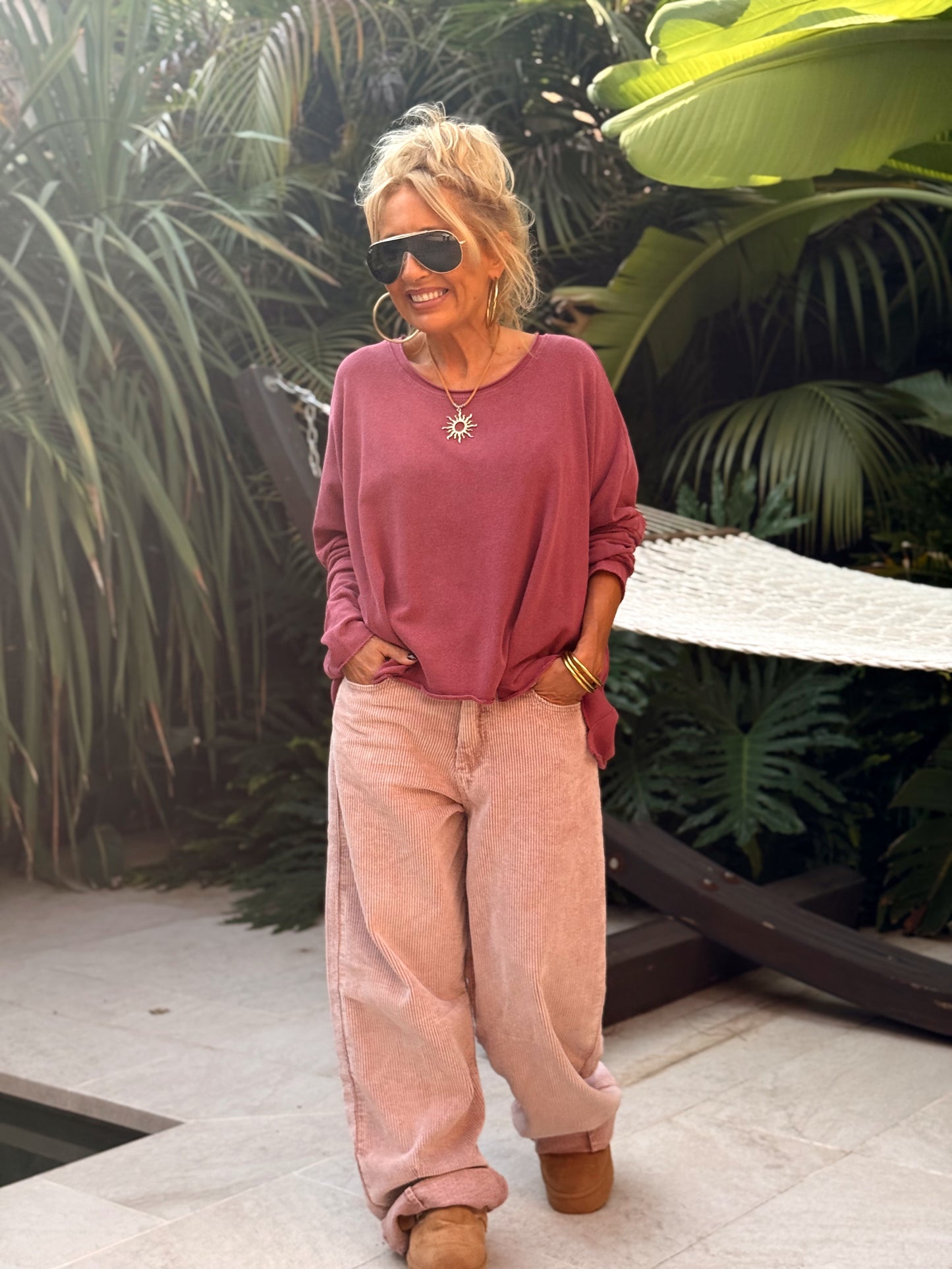 CAMISETA DESGASTADA OVERSIZE DANI MULTICOLOR