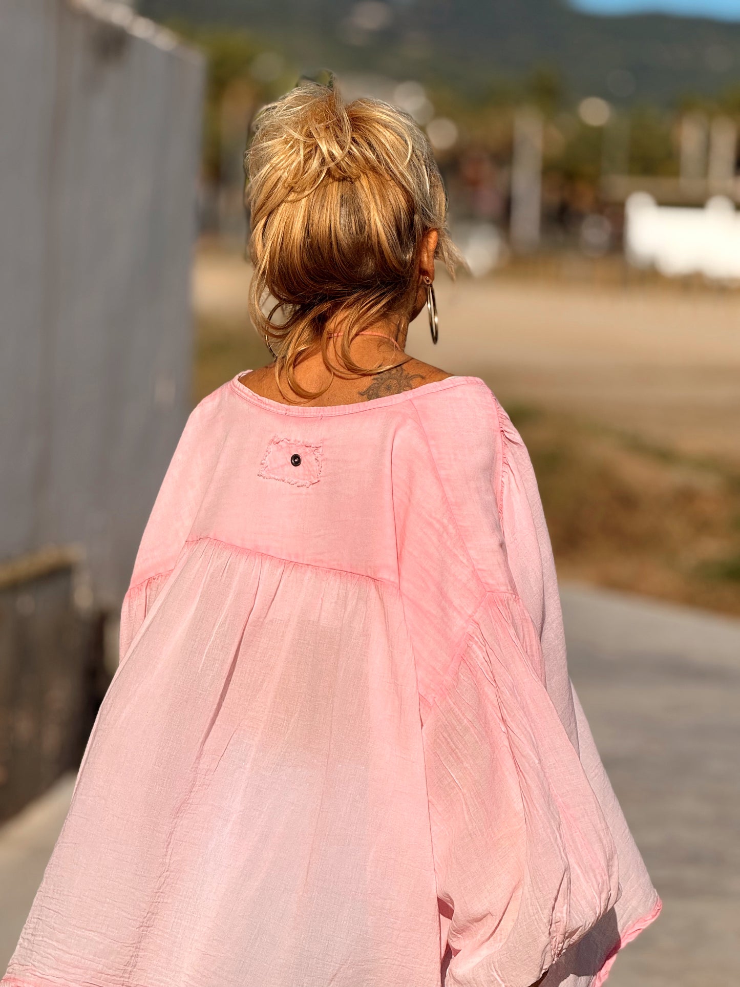 BLUSA SUPER OVERSIZE LUPA MULTICOLOR