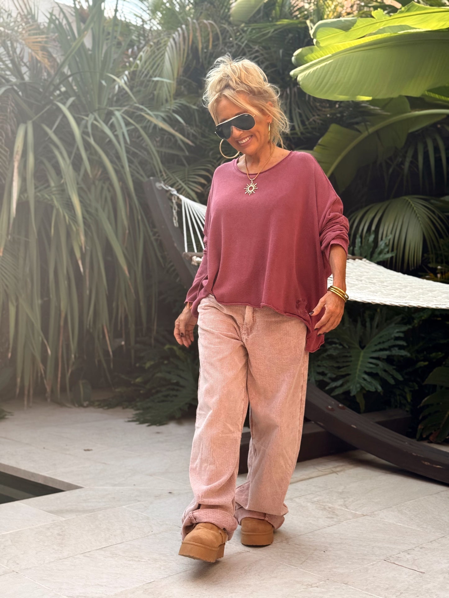 CAMISETA DESGASTADA OVERSIZE DANI MULTICOLOR