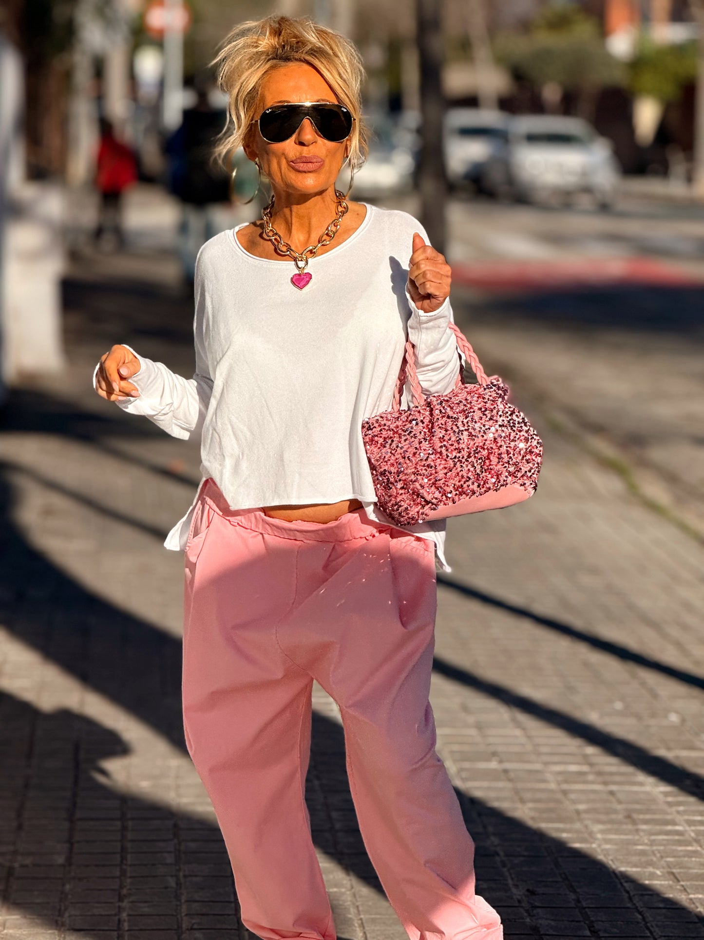 PANTALON BAGGY NICOLAS MULTICOLOR