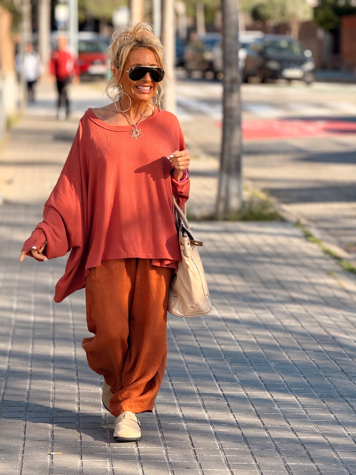 PANTALON OVERSIZE EDEN MULTICOLOR