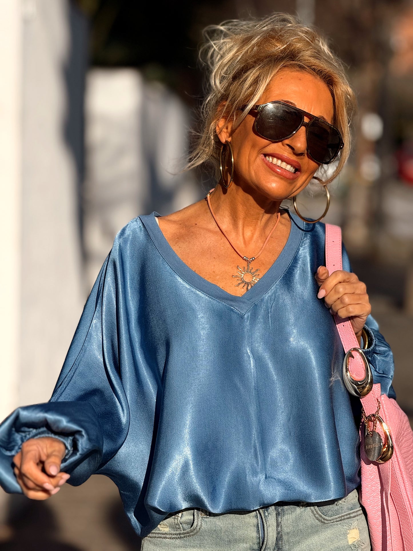 BLUSA OVERSIZE ZIGGY MULTICOLOR