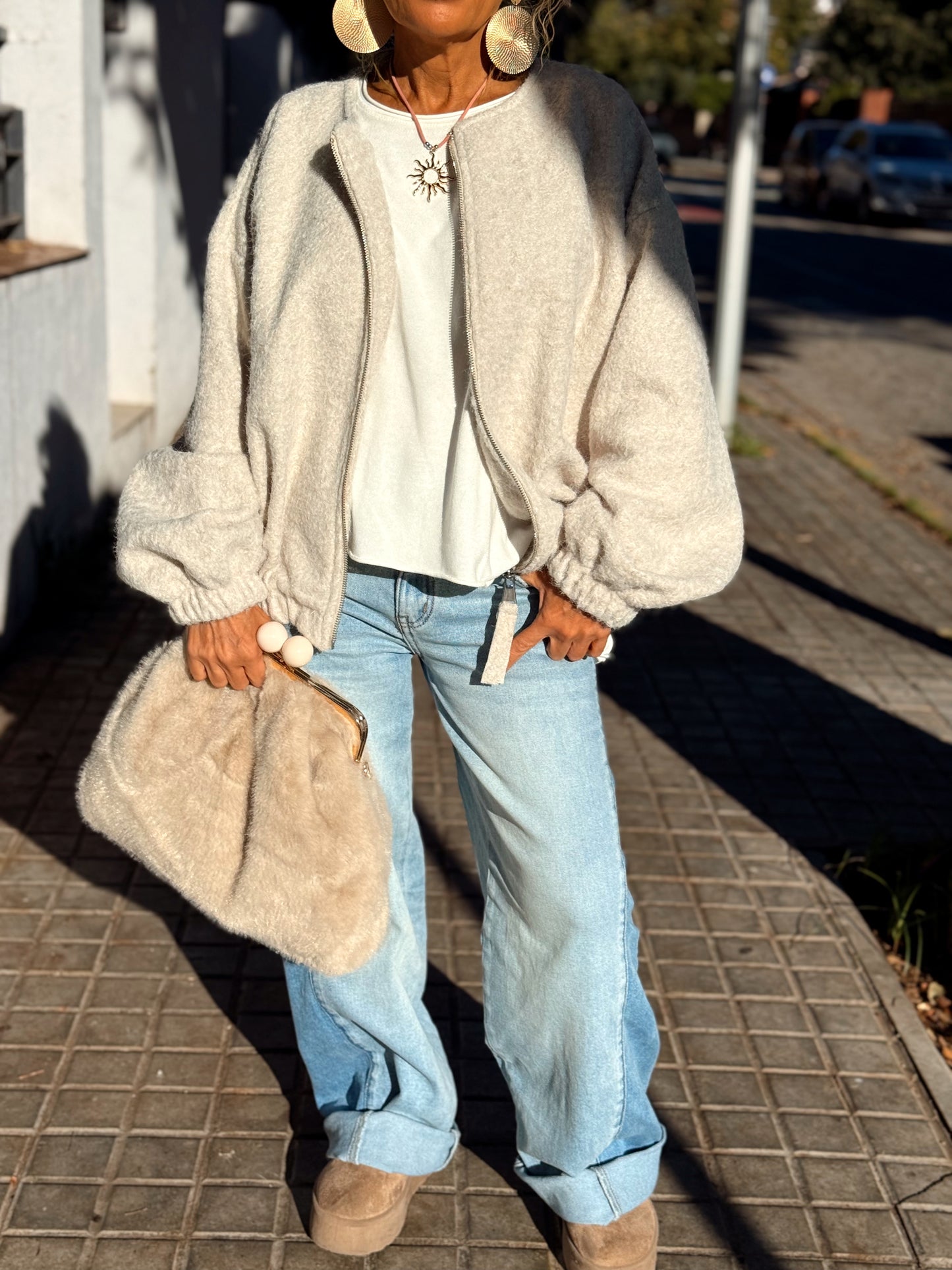 BOMBER DELIA MULTICOLOR