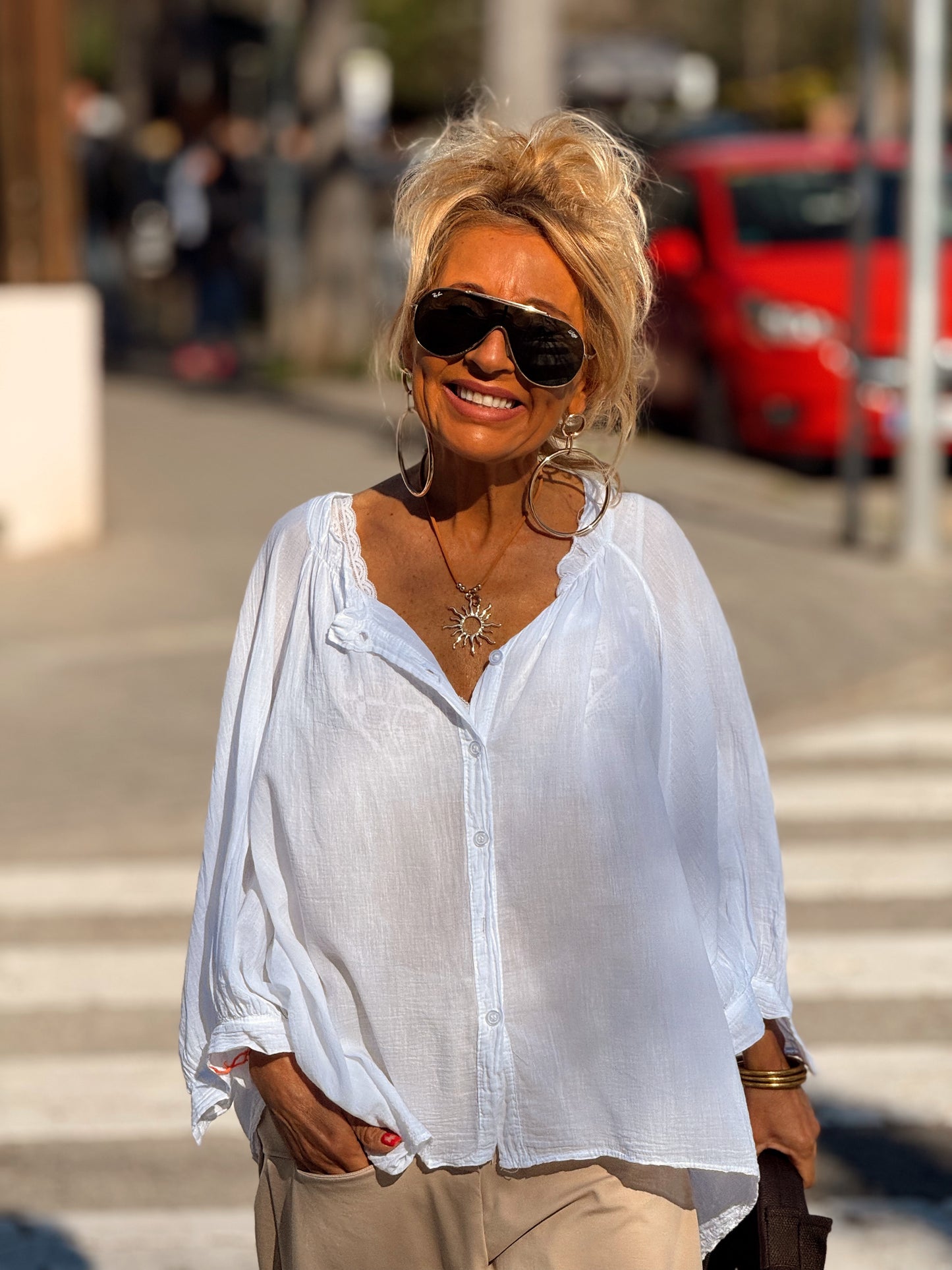 BLUSA OVERSIZE NINA MULTICOLOR