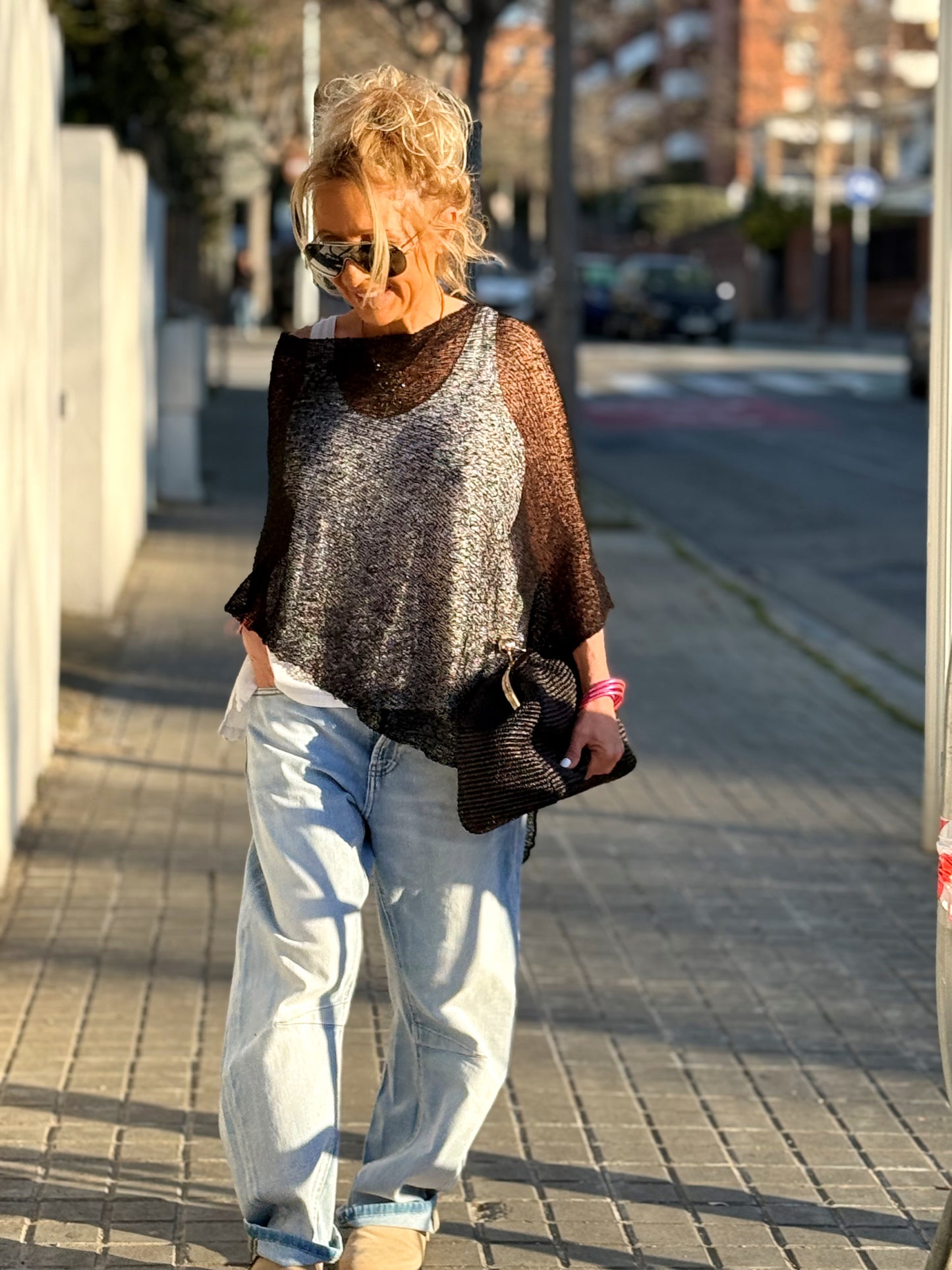 CAPA OVERSIZE ANNY MULTICOLOR