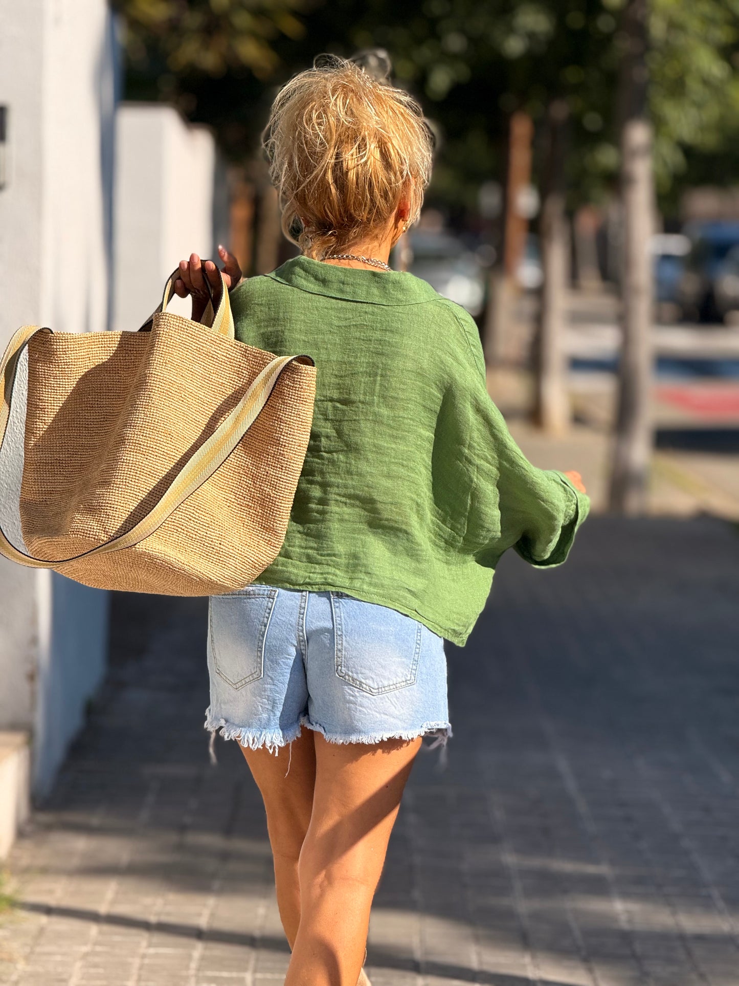 BOLSO CESTAS MULTICOLOR