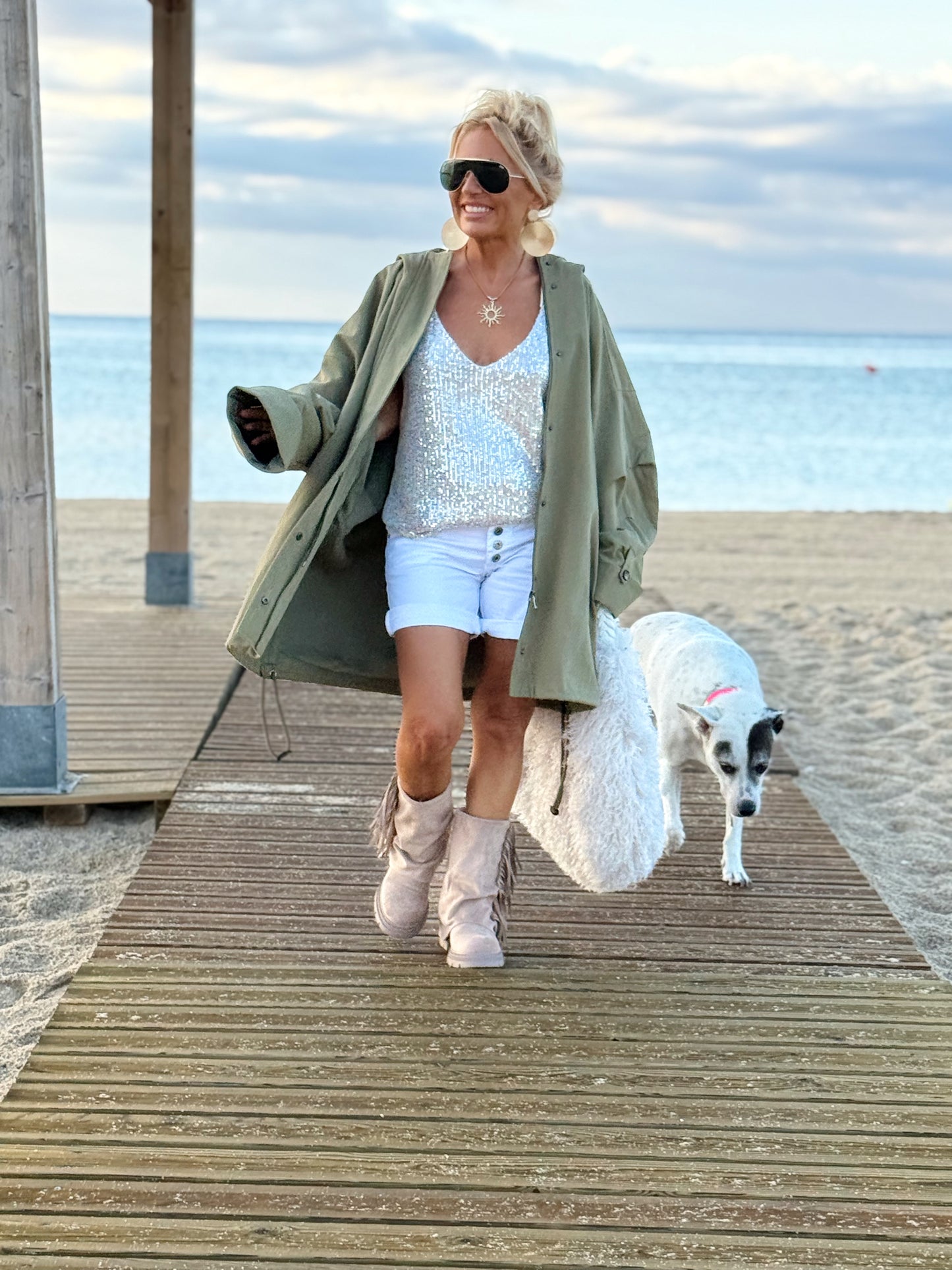 PARKA OVERSIZE SOFIA MULTICOLOR