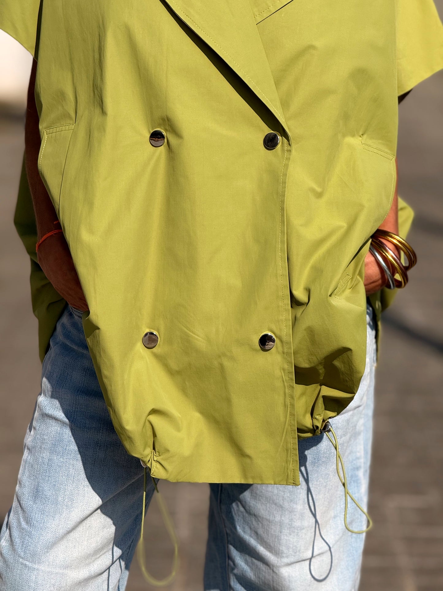 TRENCH OVERSIZE ELOWEN MULTICOLOR