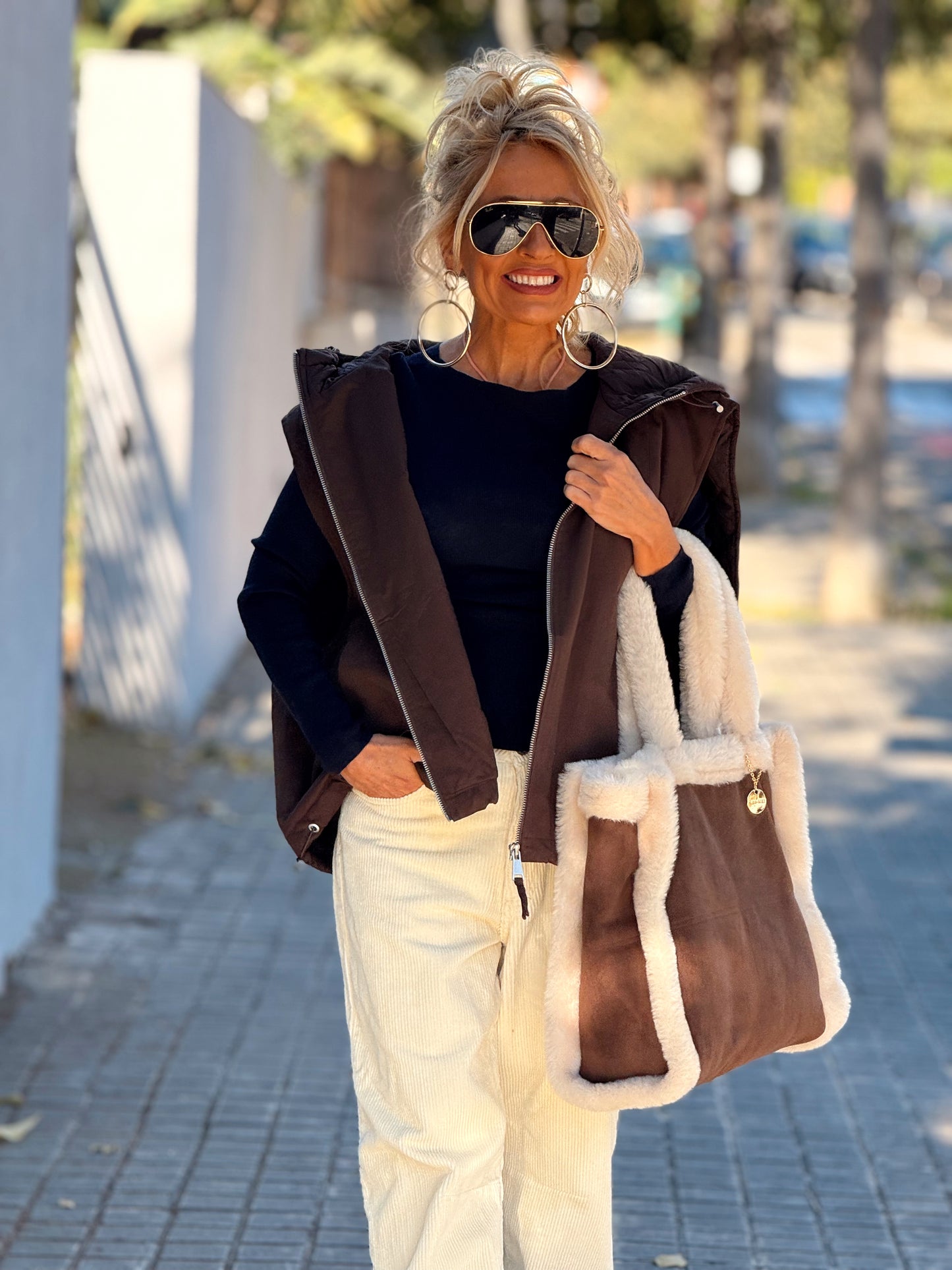 CHALECO SUPER OVERSIZE MARIO MULTICOLOR