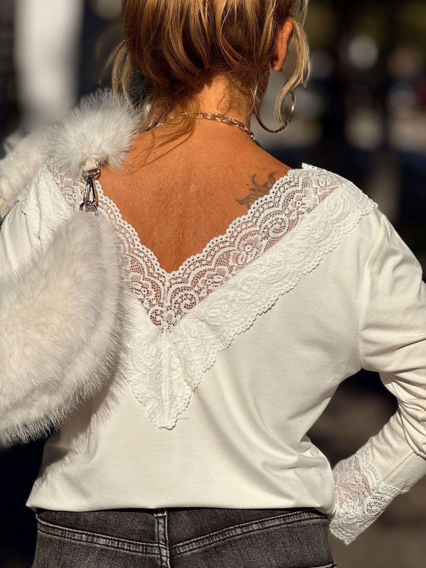 CAMISETA LENCERO SUPER OVERSIZE ANDREA MULTICOLOR