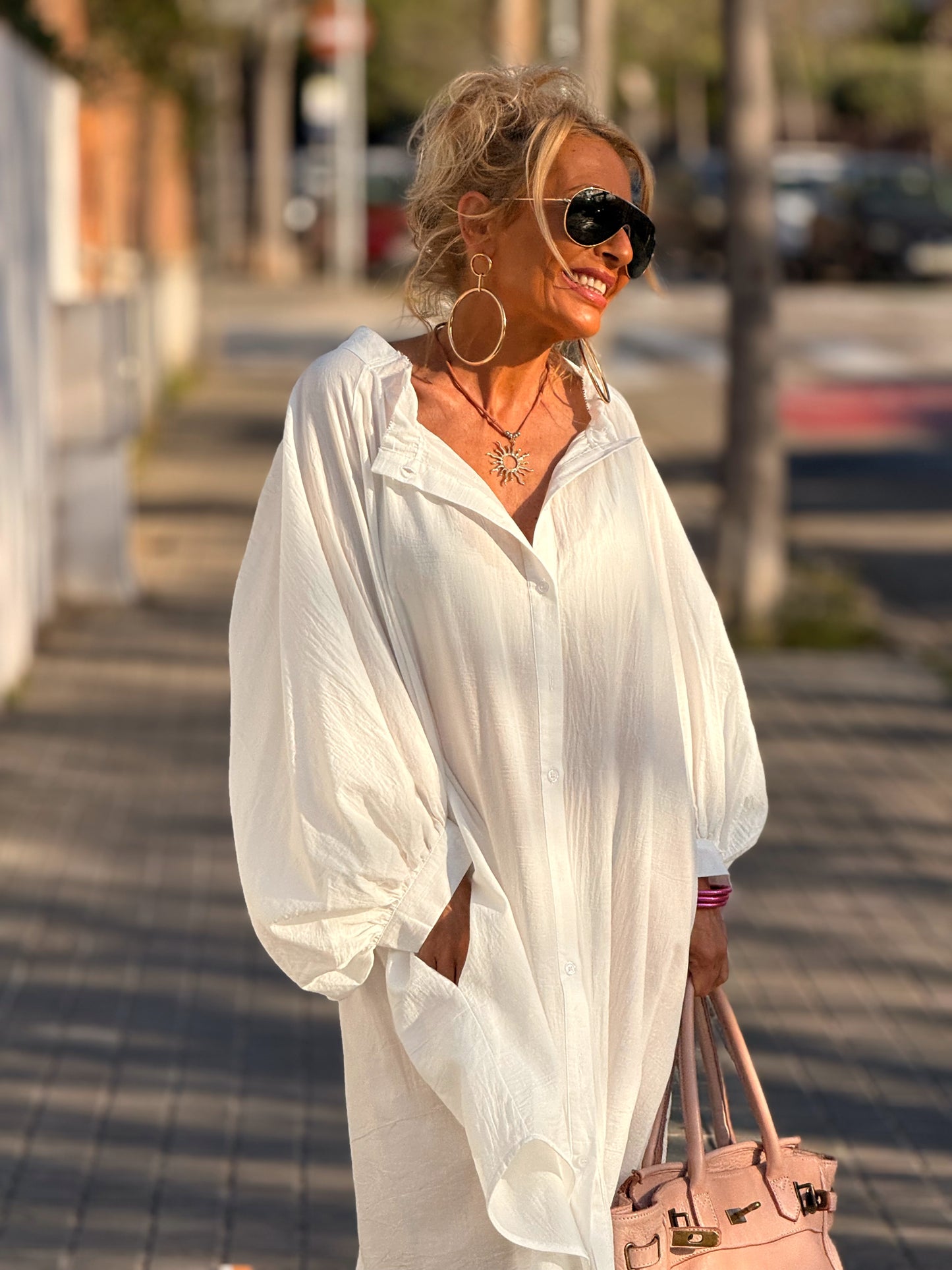 VESTIDO OVERSIZE NINA MULTICOLOR