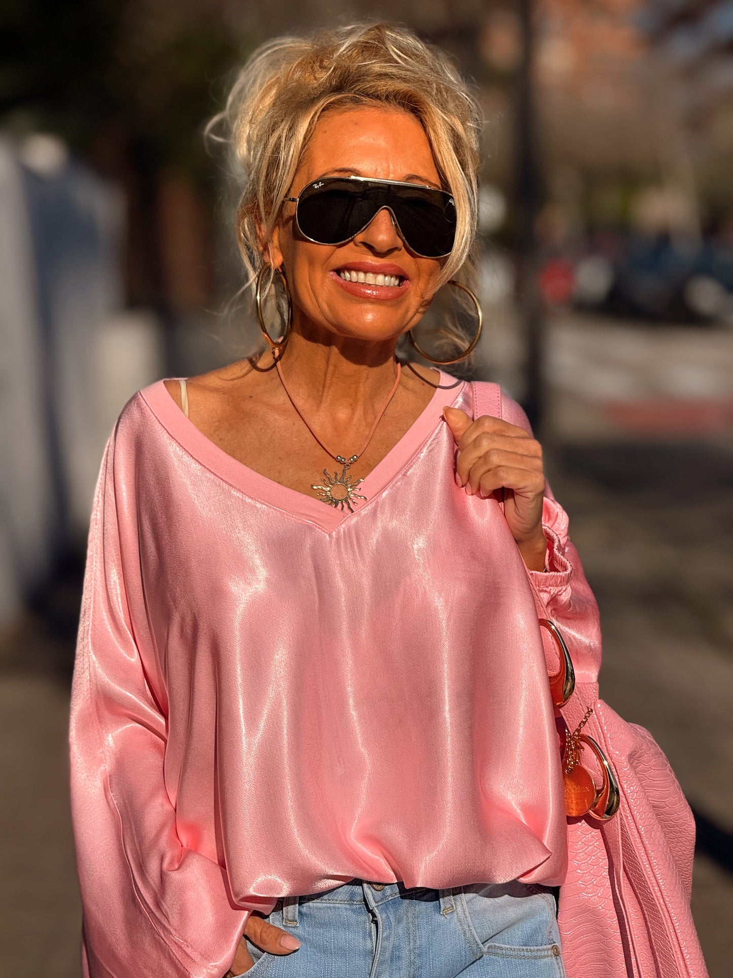 BLUSA OVERSIZE ZIGGY MULTICOLOR