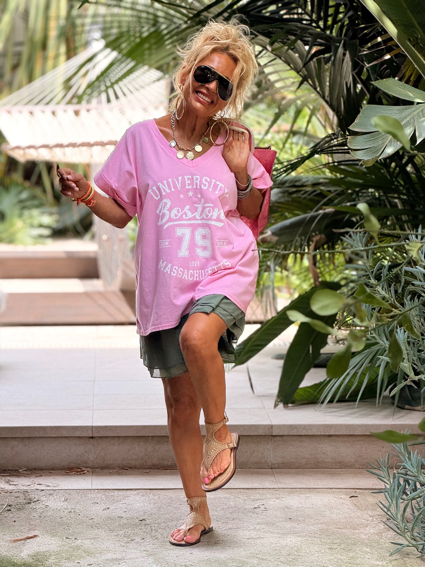 SHORT OVERSIZE MELEY MULTICOLOR