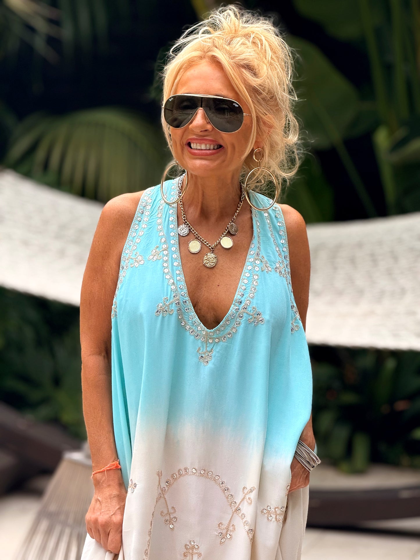 VESTIDO SUPER OVERSIZE ARUBA MULTICOLOR