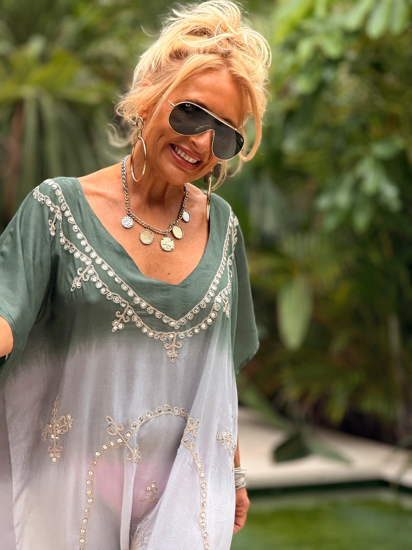 VESTIDO OVERSIZE TENERIFE MULTICOLOR