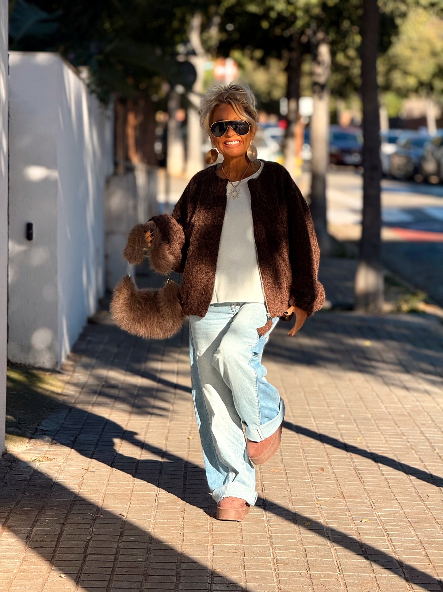 BOMBER DELIA MULTICOLOR