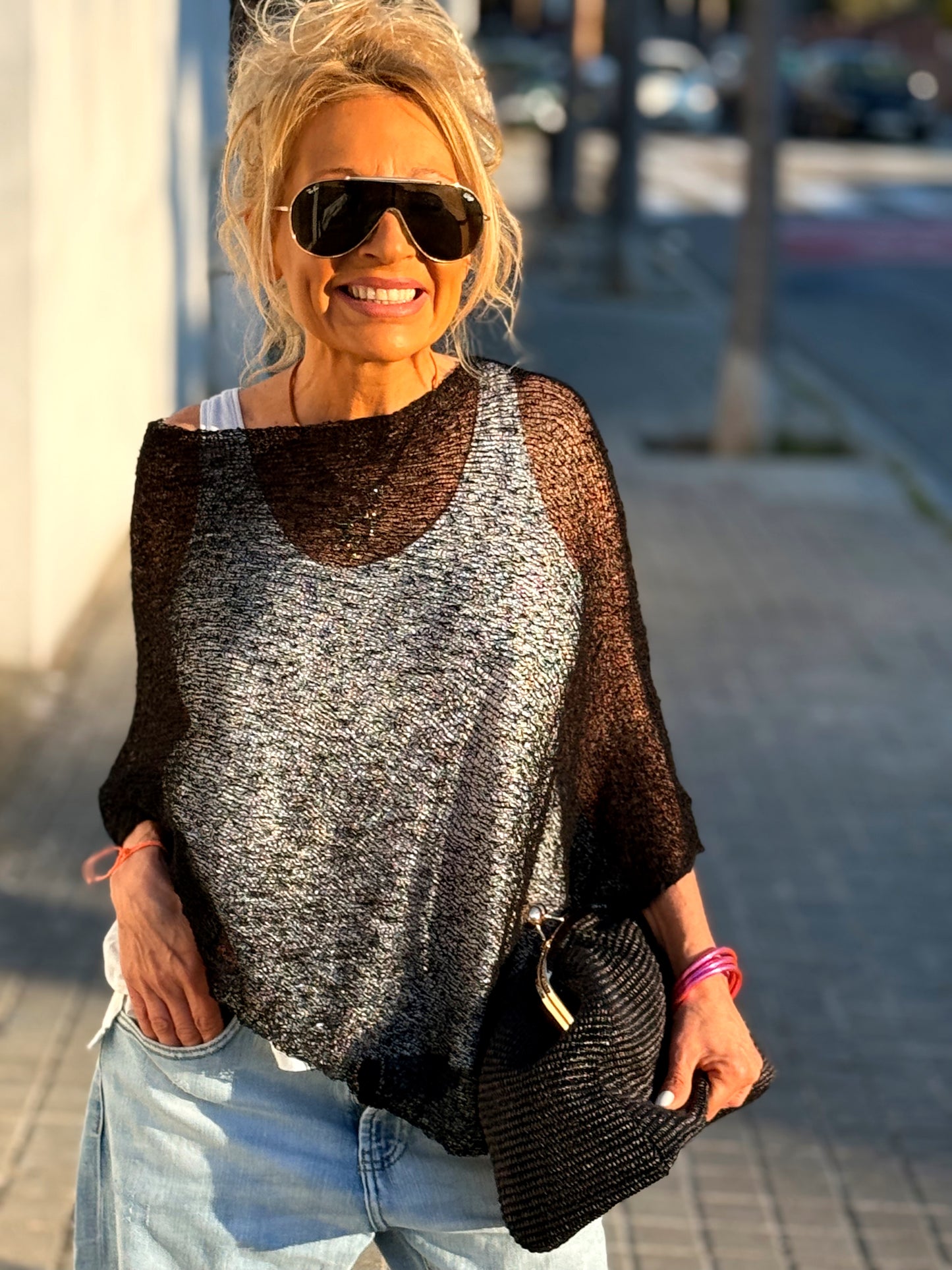 CAPA OVERSIZE ANNY MULTICOLOR