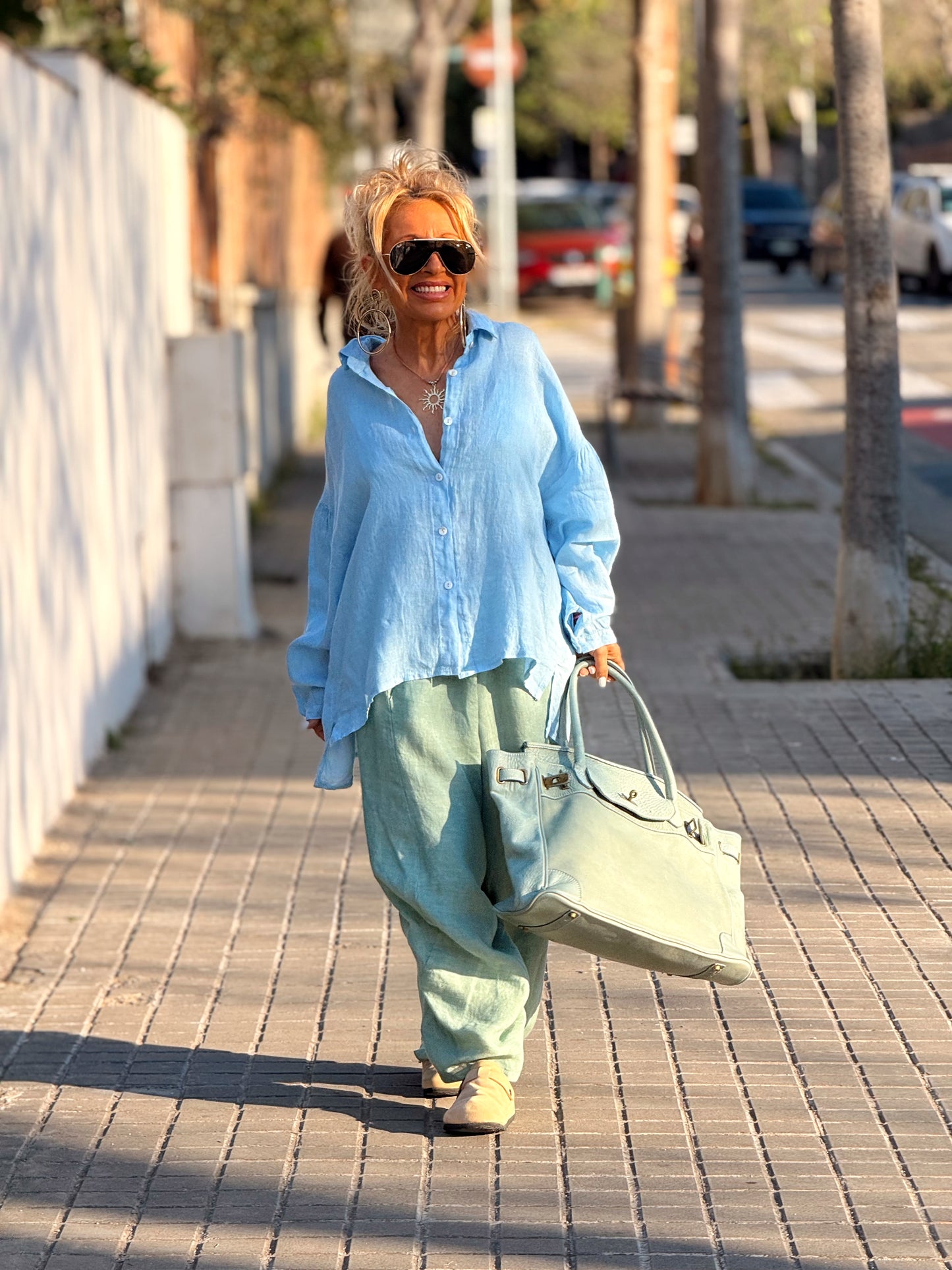 PANTALON OVERSIZE EDEN MULTICOLOR