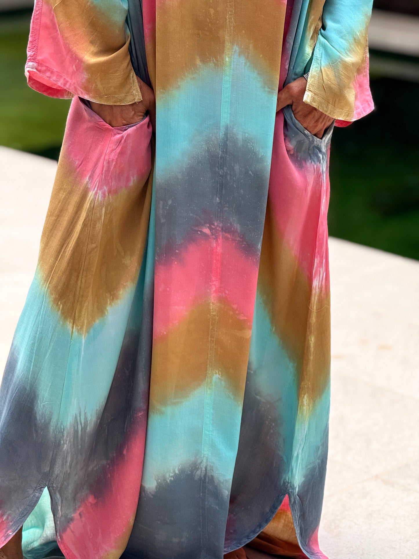 VESTIDO OVERSIZE IBIZA MULTICOLOR
