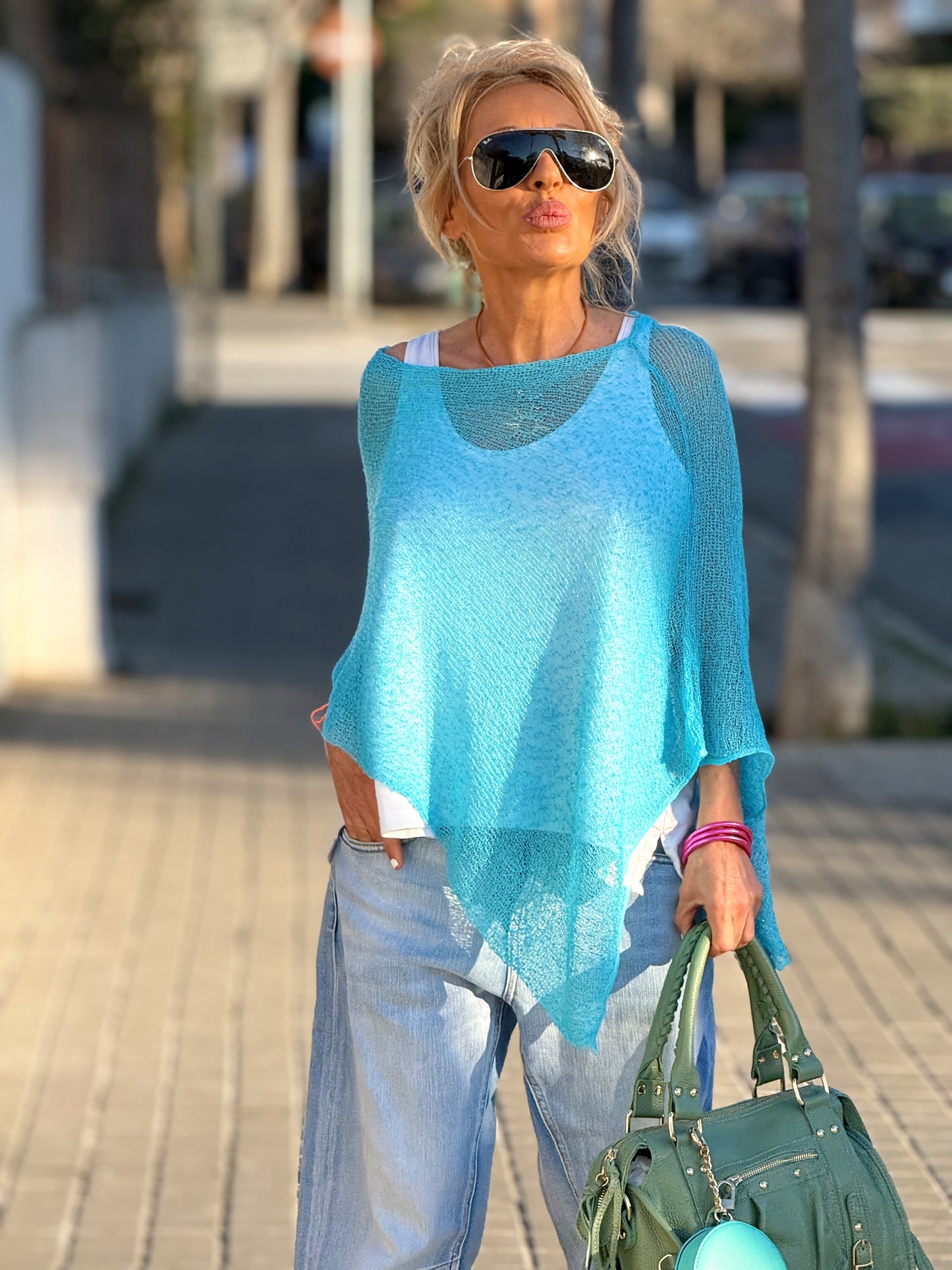 CAPA OVERSIZE ANNY MULTICOLOR