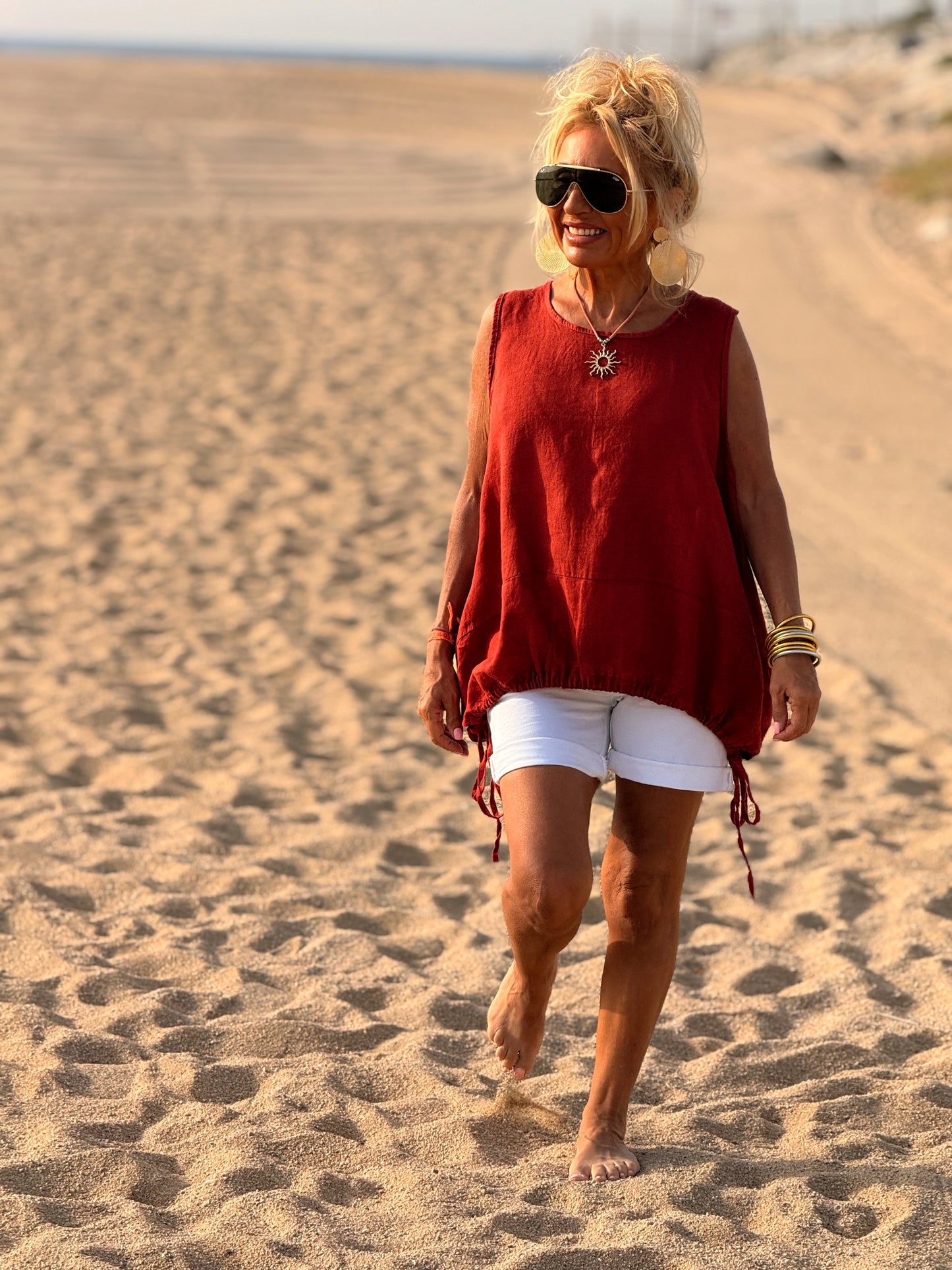 BLUSA LINO ARTHUR MULTICOLOR