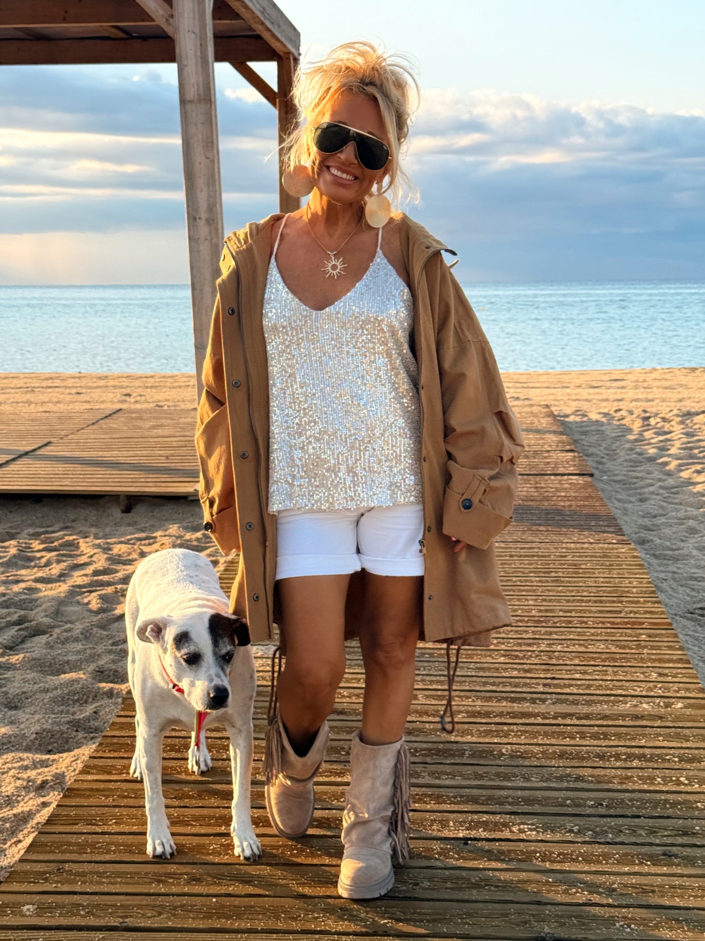 PARKA OVERSIZE SOFIA MULTICOLOR