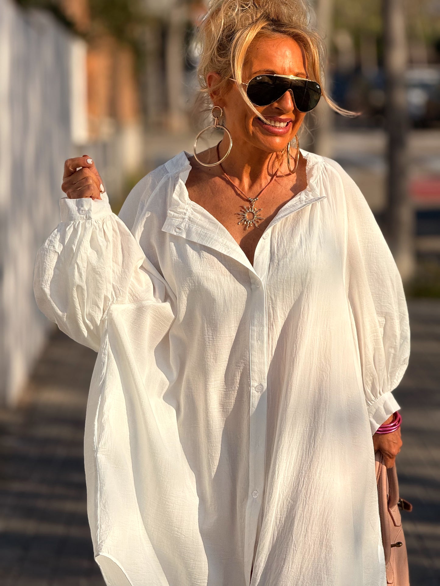 VESTIDO OVERSIZE NINA MULTICOLOR