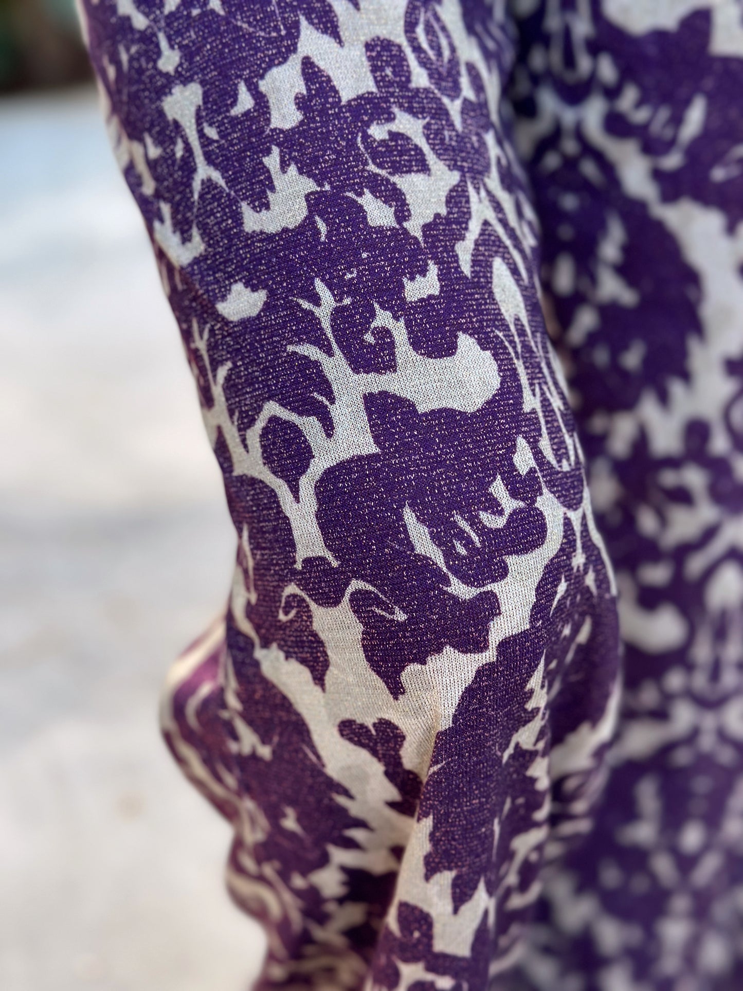 PANTALON ESTAMPADO BETTY LILAS