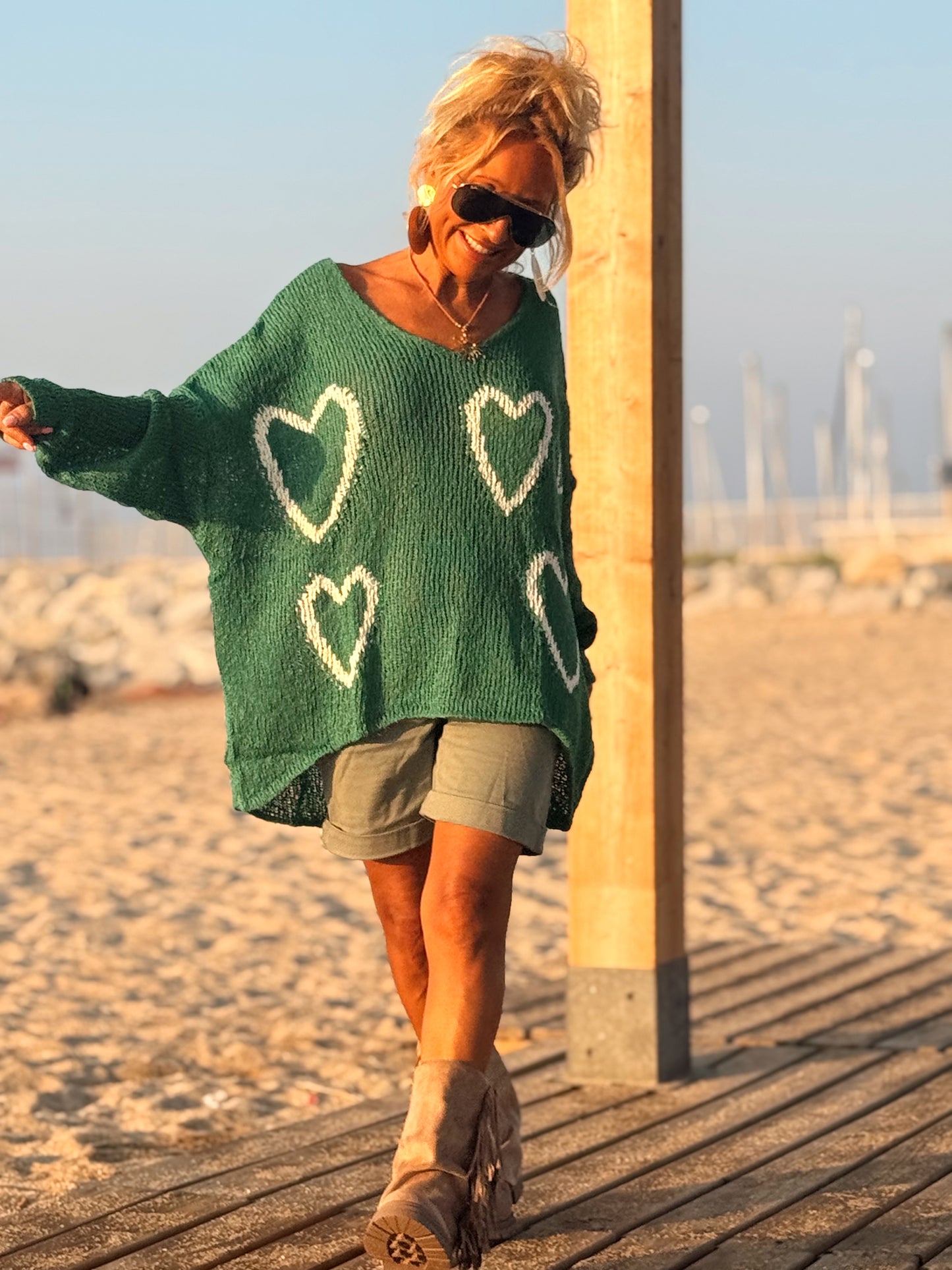 JERSEY ASIMÉTRICO CORAZÓN MULTICOLOR