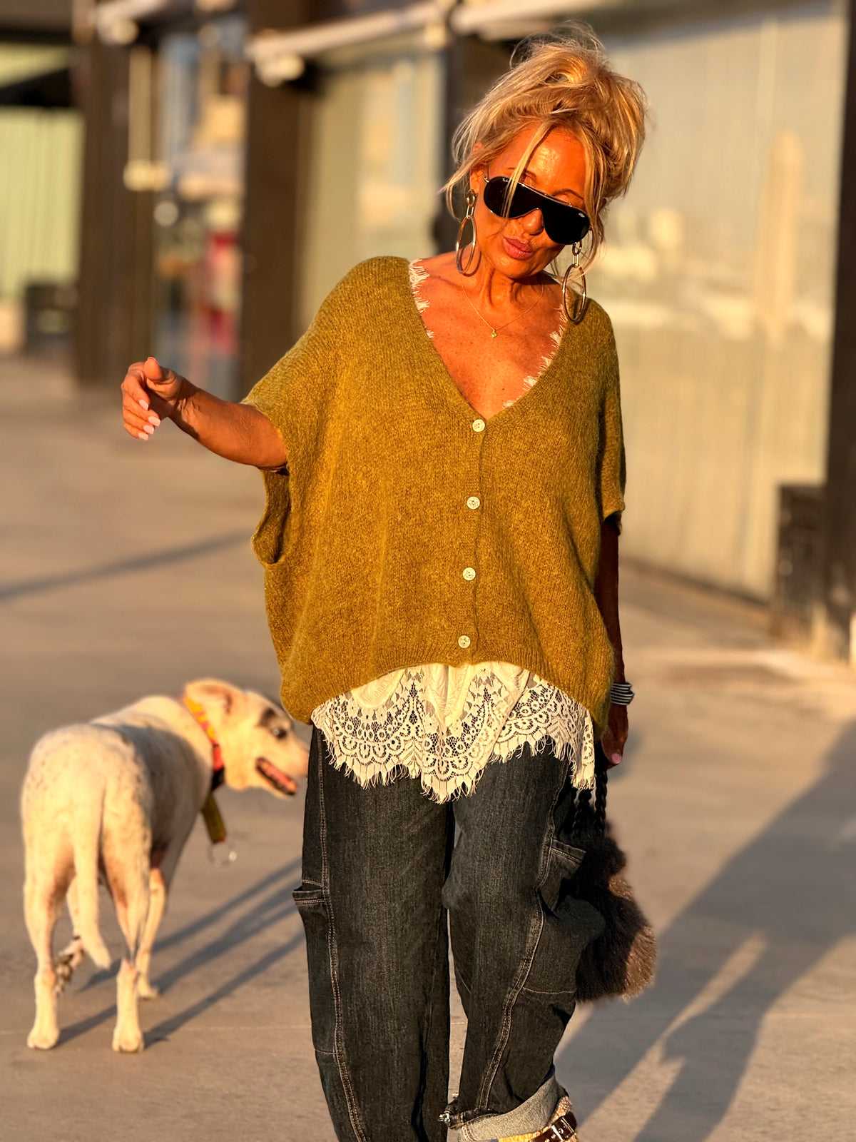 CHALECO OVERSIZE MARIANA MULTICOLOR