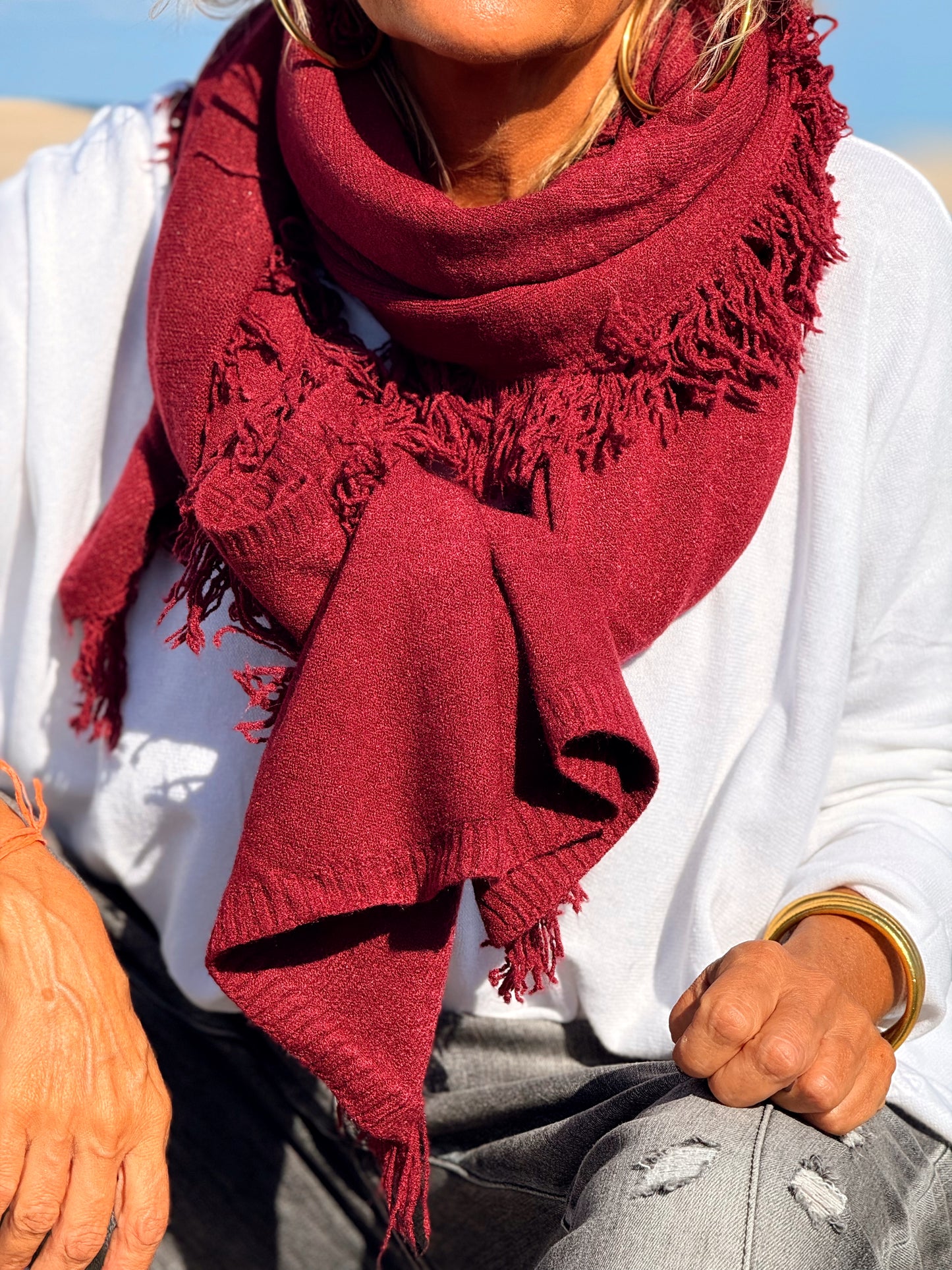 BUFANDA FLECOS CELINE MULTICOLOR