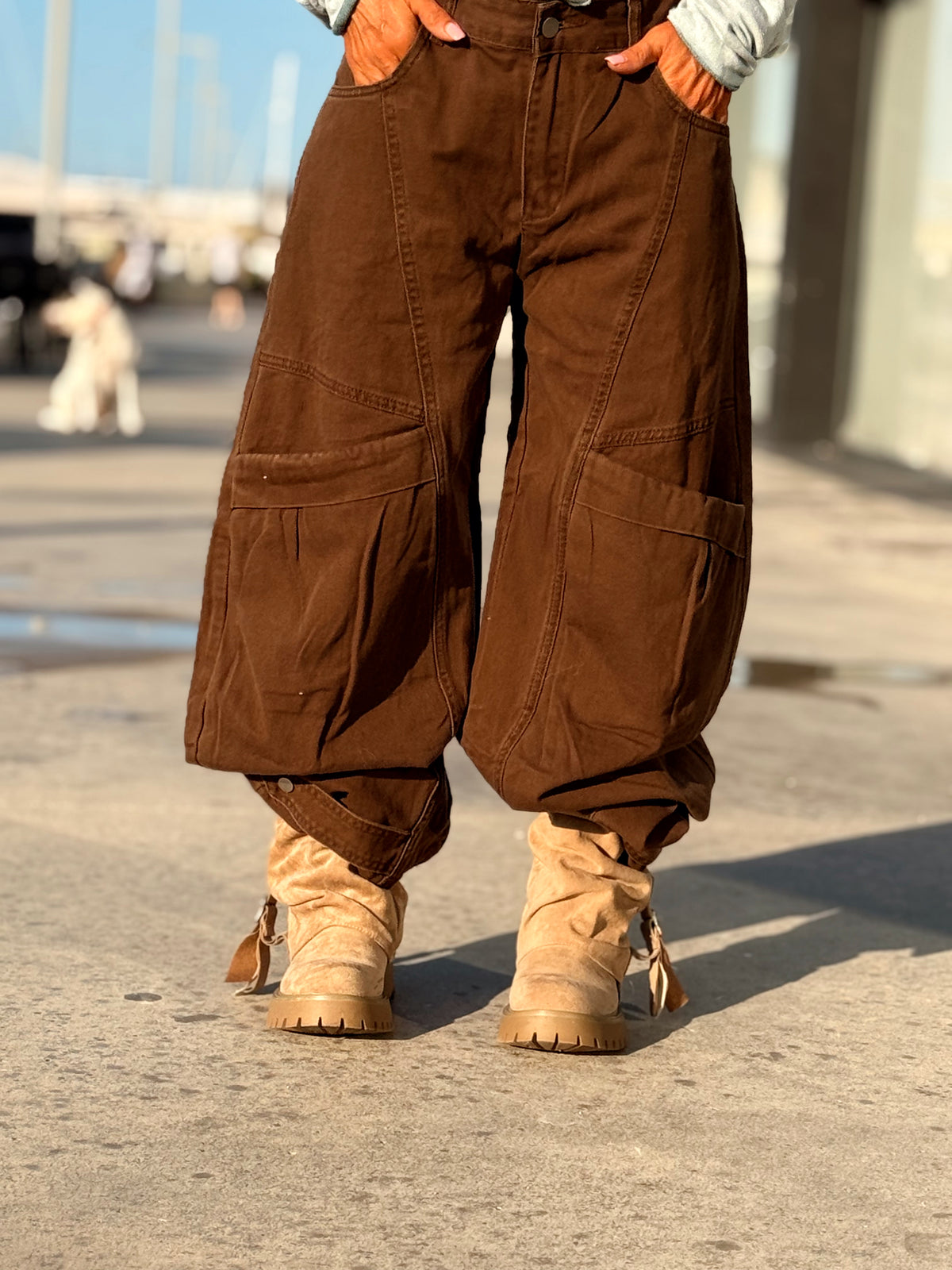 PANTALON OVERSIZE CHARLY MULTICOLOR