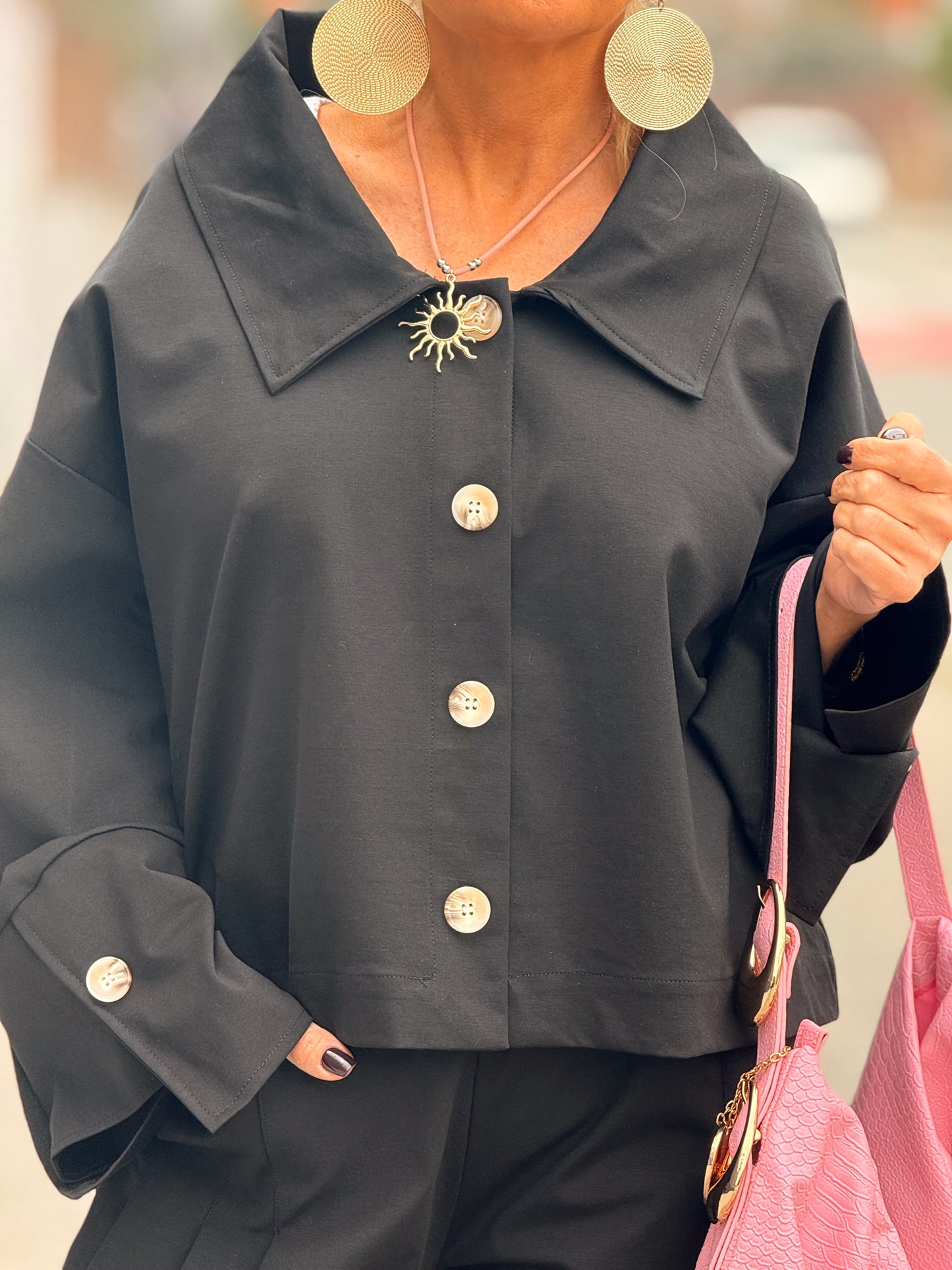 CONJUNTO CHAQUETA-PANTALON PILAR MULTICOLOR