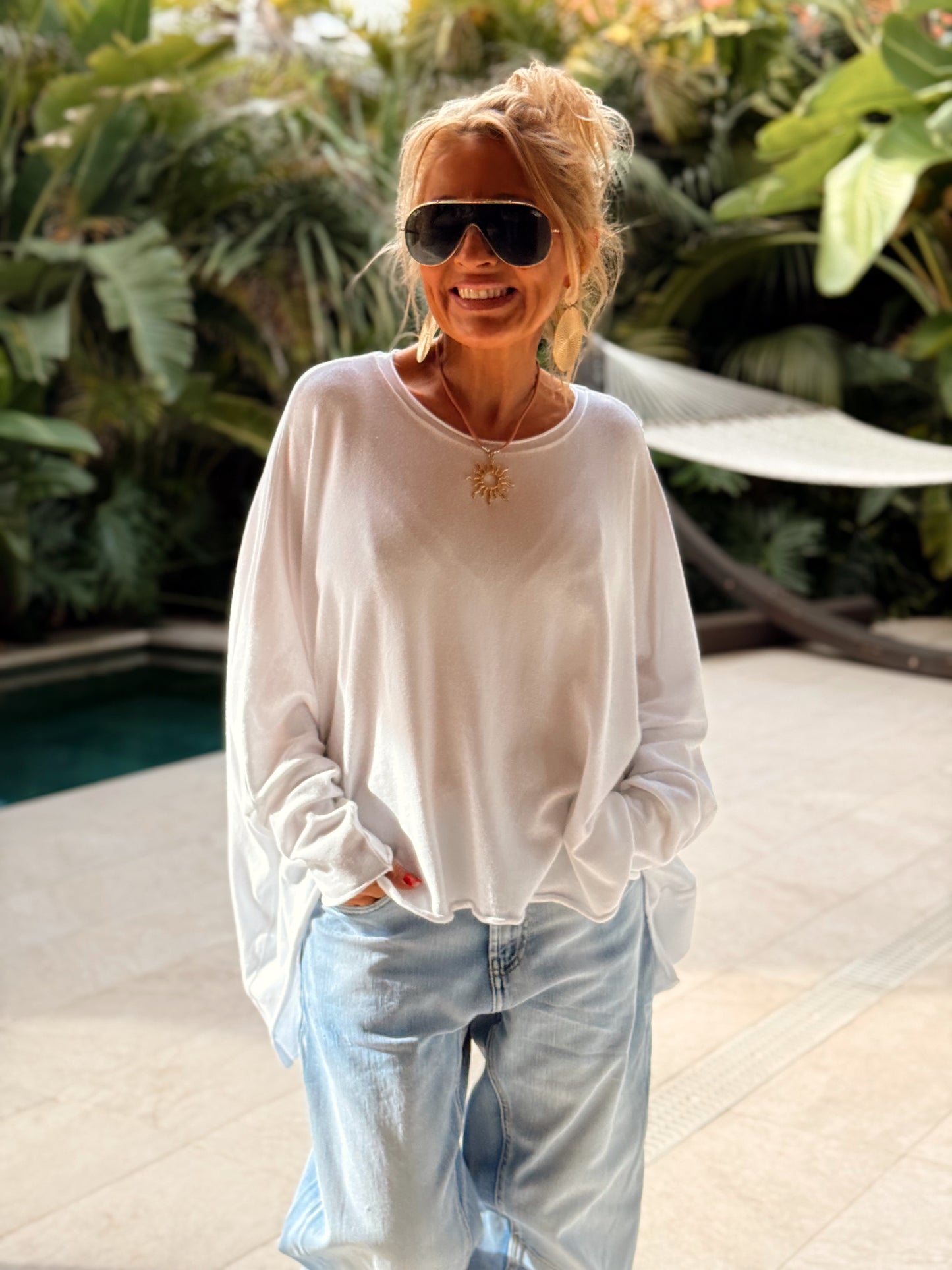 CAMISETA DESGASTADA SUPER OVERSIZE DANI MULTICOLOR