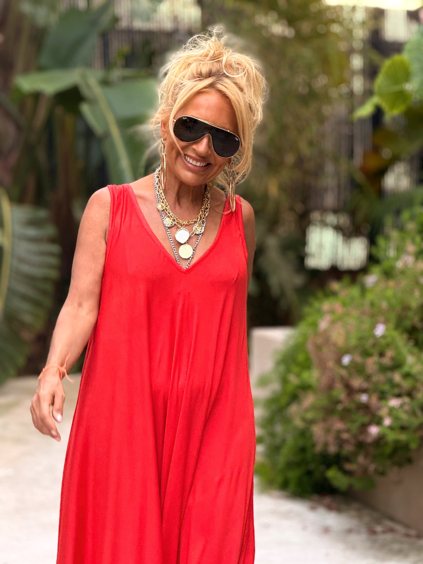VESTIDO OVERSIZE AMANDINE MULTICOLOR