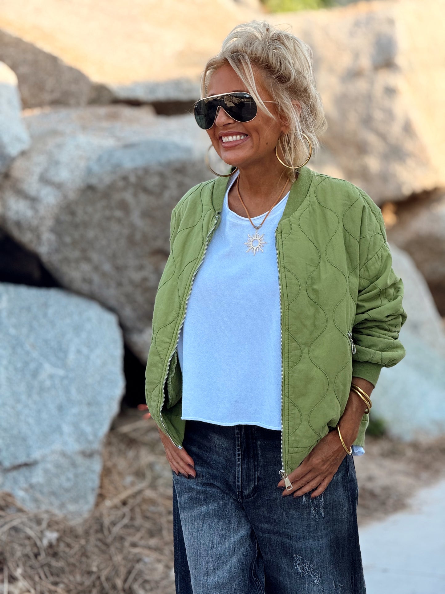 BOMBER FILIPA MULTICOLOR