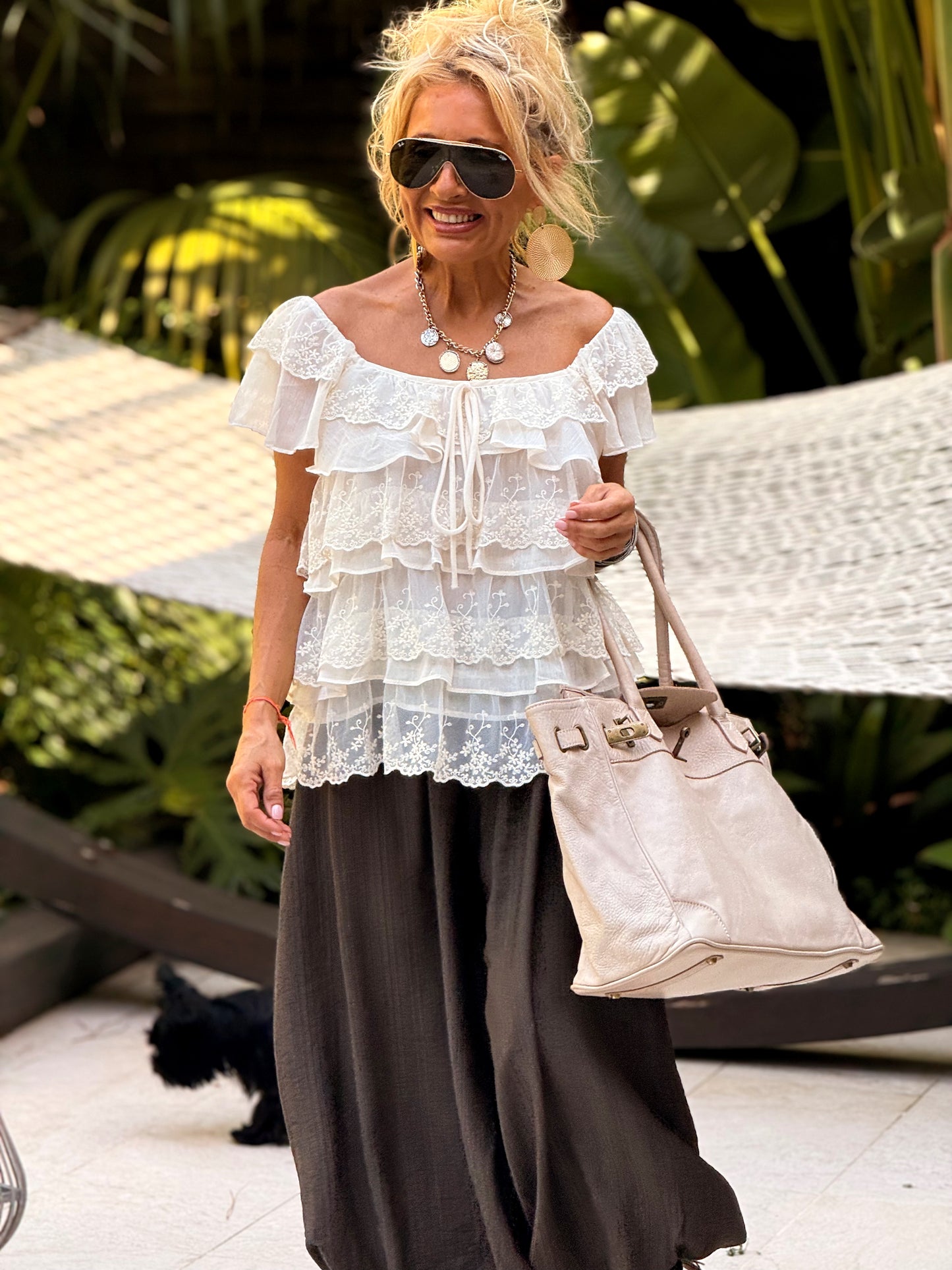 BLUSA ENCAGE BOHO VAINILLA