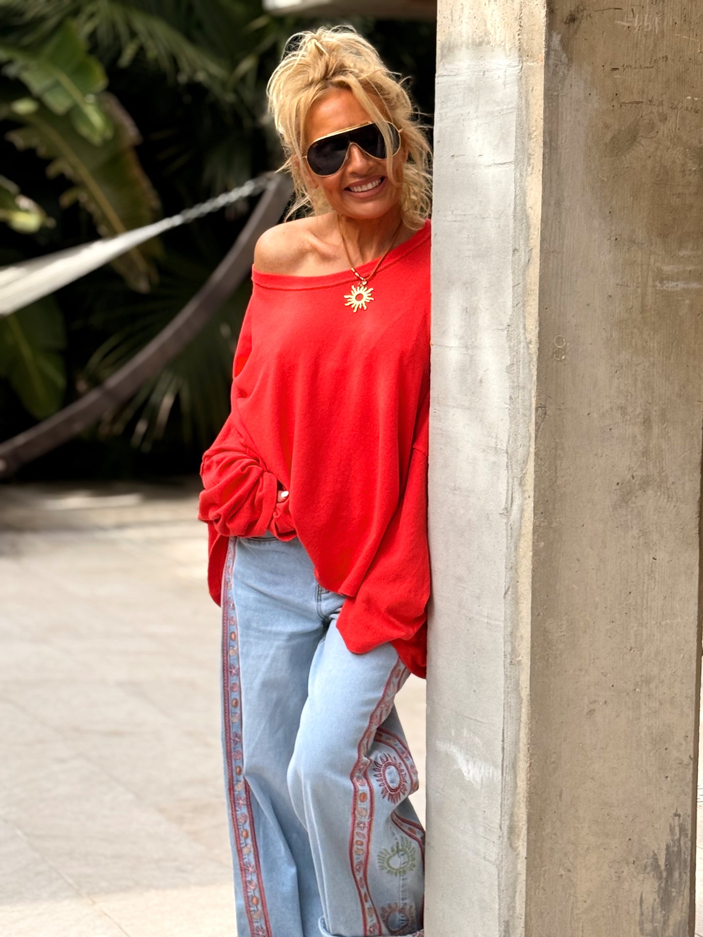 CAMISETA SUPER OVERSIZE SHILA MULTICOLOR