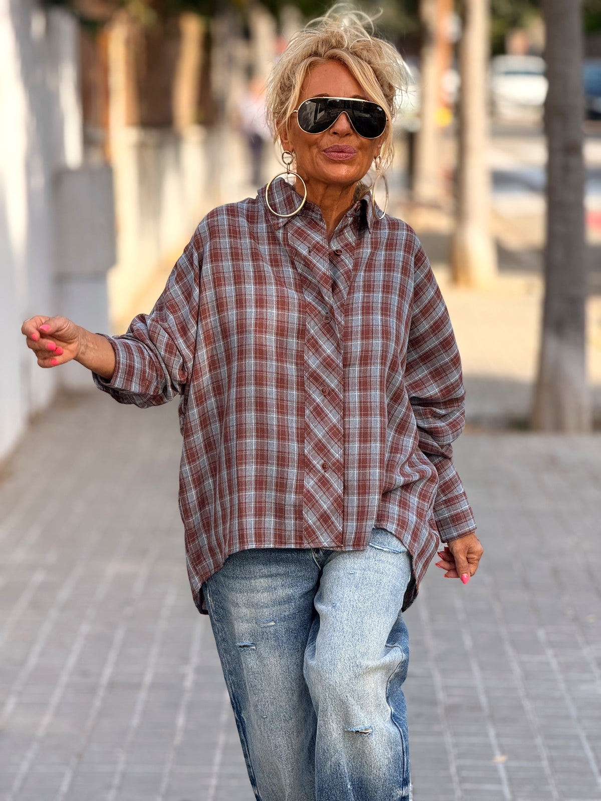 PANTALON BAGGY OVERSIZE THOMAS MULTICOLOR
