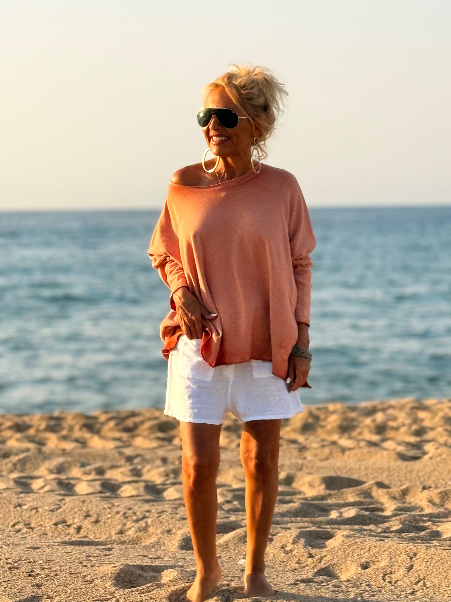 CAMISETA DESGASTADA SUPER OVERSIZE DANI MULTICOLOR
