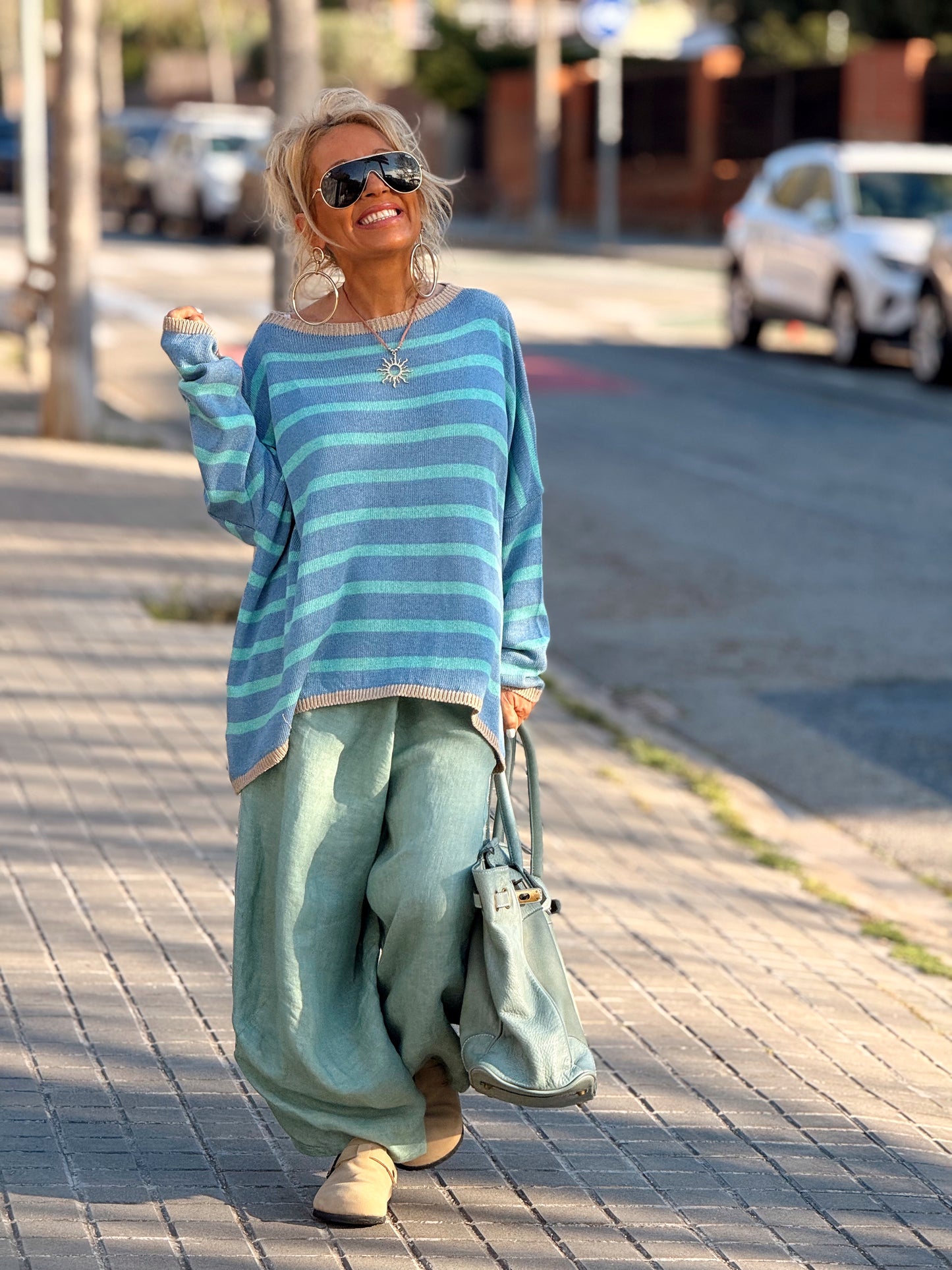 PANTALON OVERSIZE EDEN MULTICOLOR