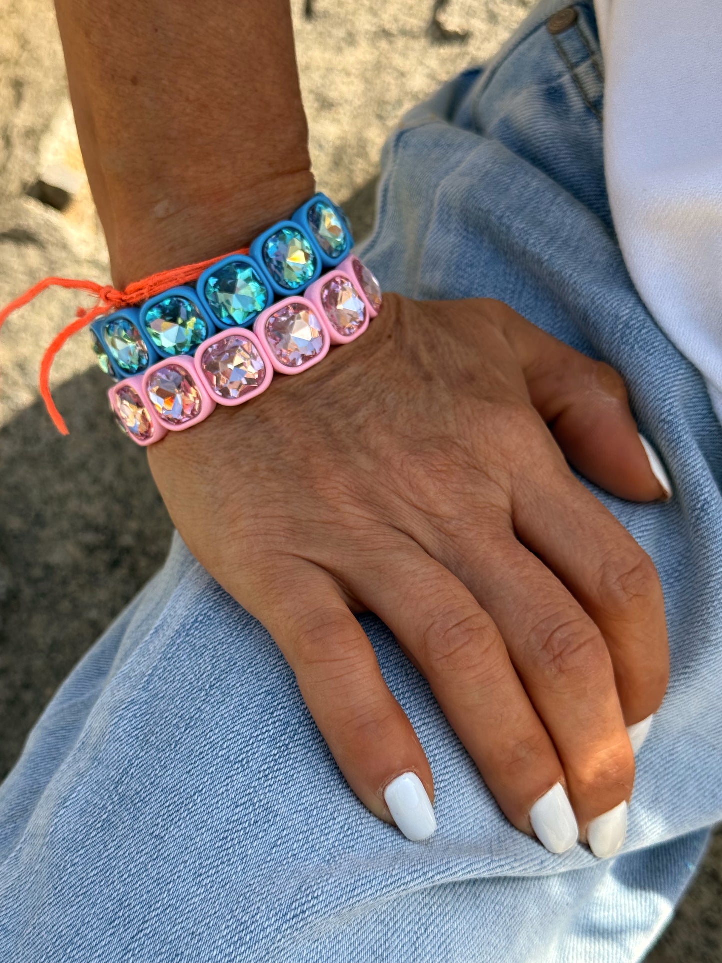 PULSERA CRISTAL MULTICOLOR