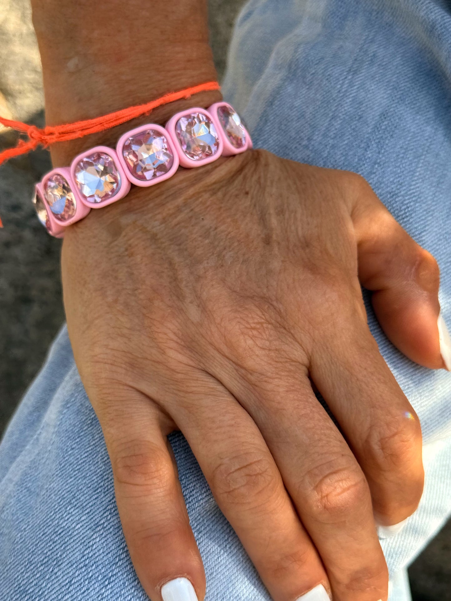 PULSERA CRISTAL MULTICOLOR