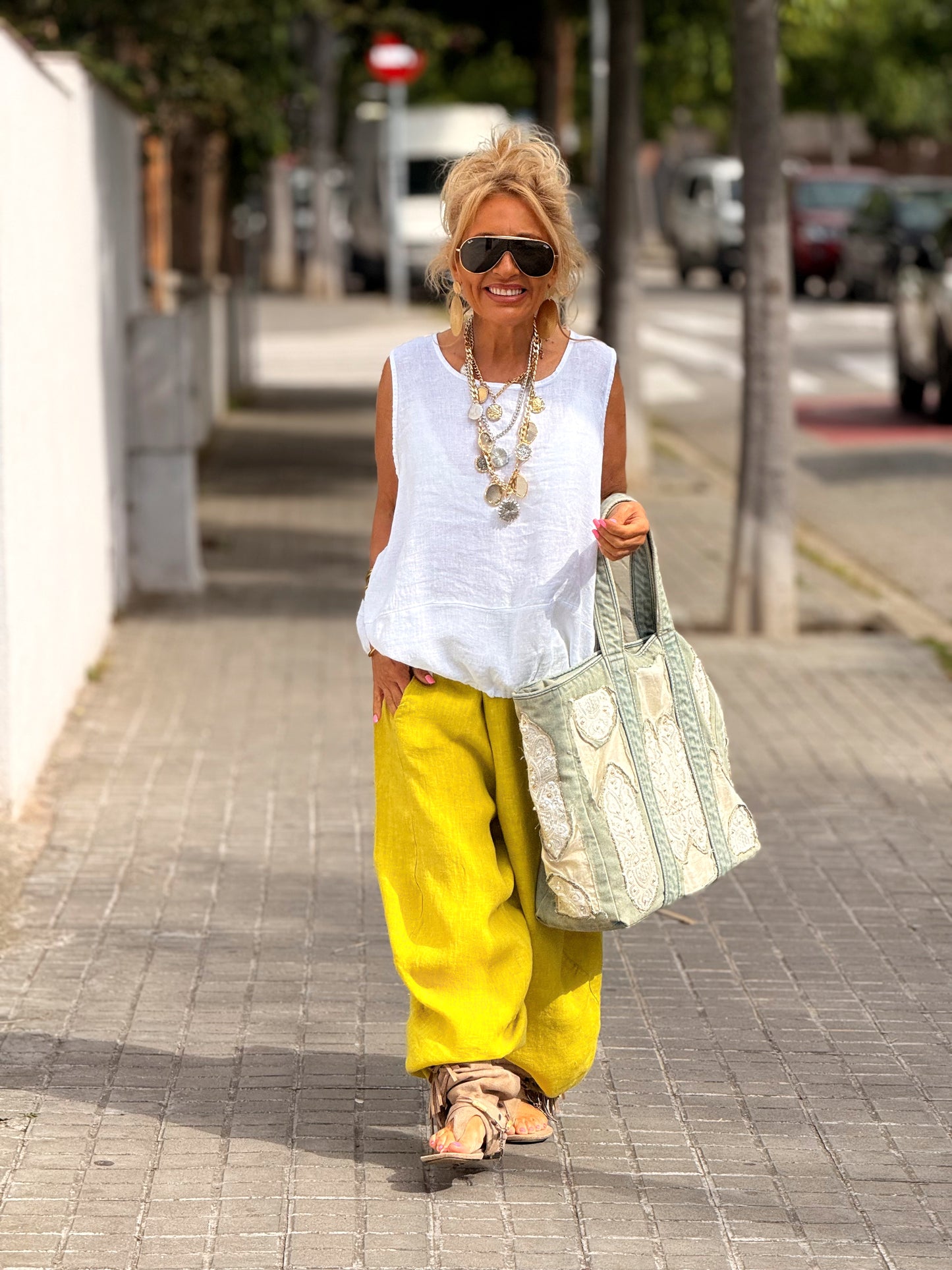 PANTALON OVERSIZE EDEN MULTICOLOR