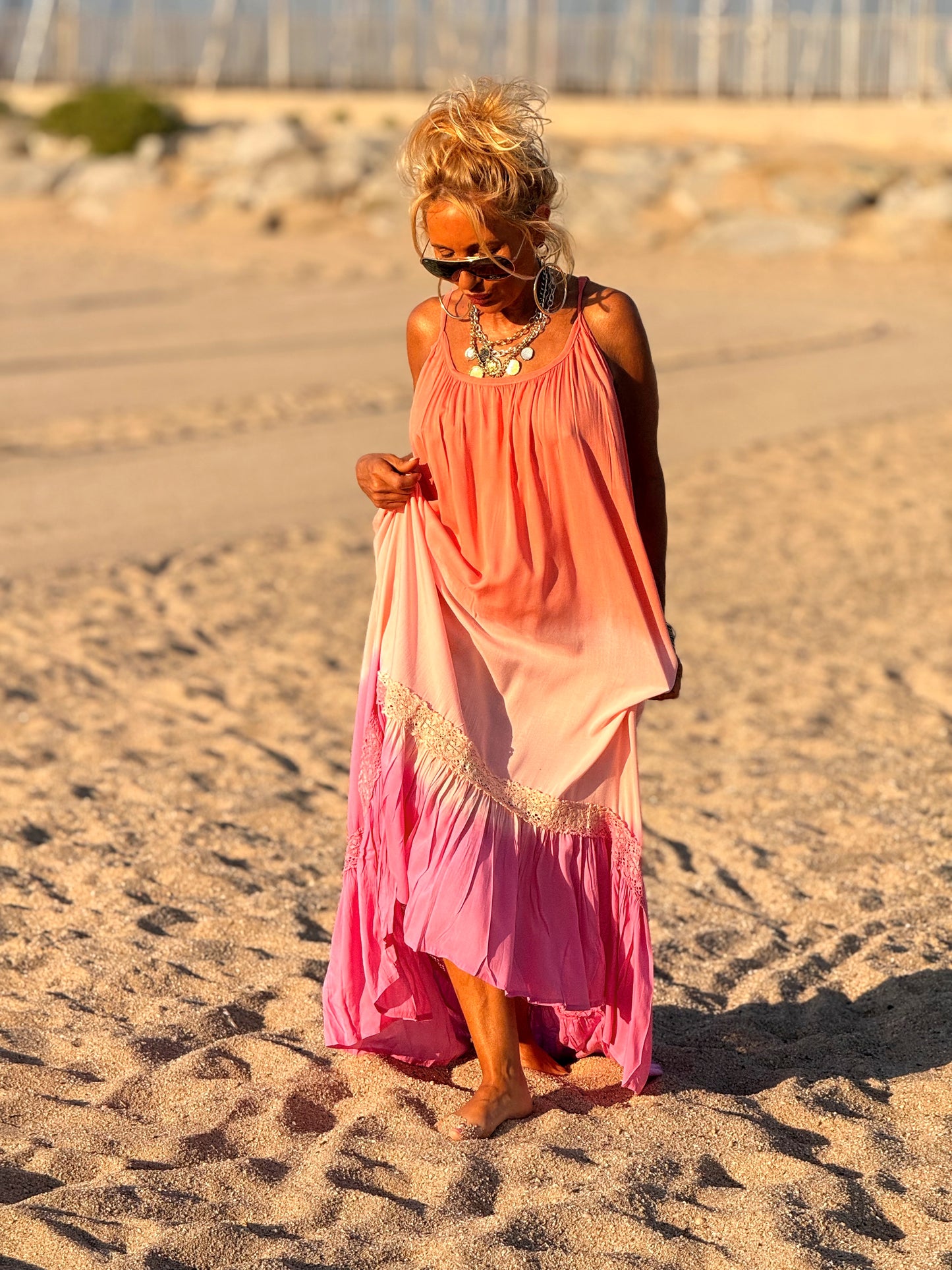 VESTIDO TIRANTE TYE&DYE MULTICOLOR