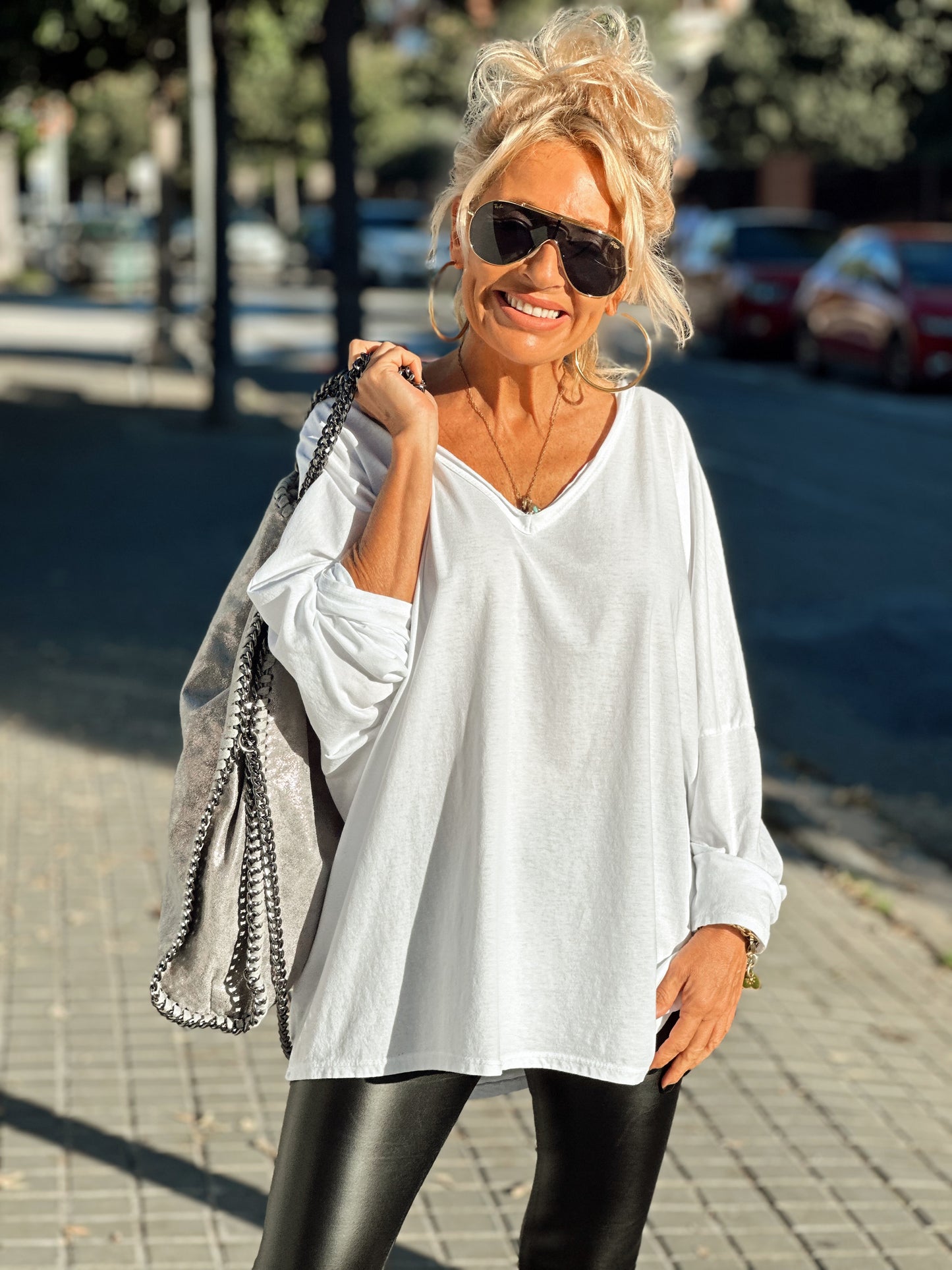 CAMISETA OVERSIZE GREGOIRE BLANCO