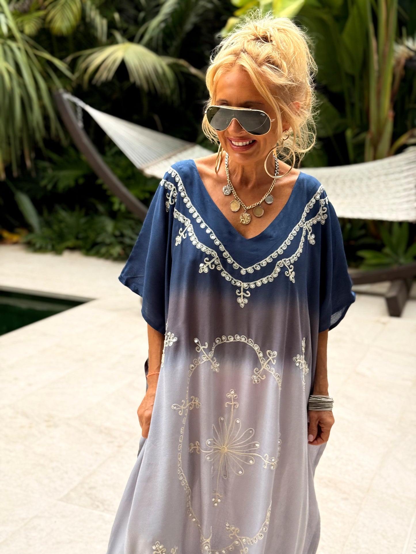 VESTIDO OVERSIZE TENERIFE MULTICOLOR